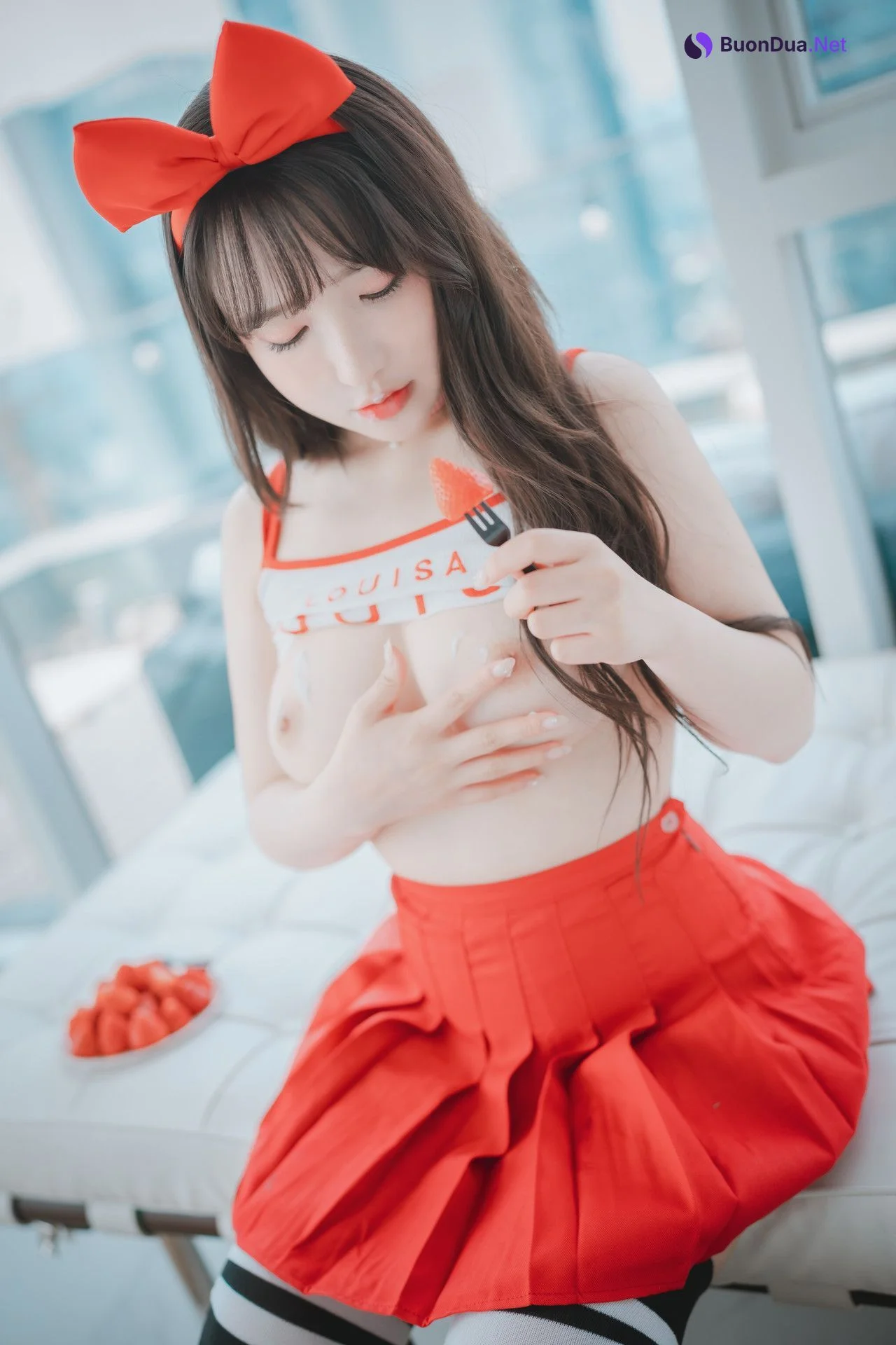 Son Yeeun 손예은, [DJAWA] Strawbeery Girl Set.01 - Photo 19