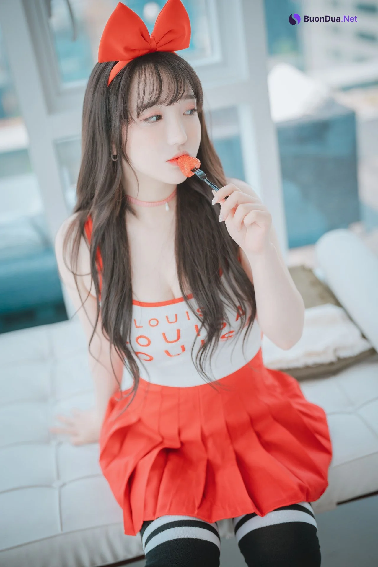 Son Yeeun 손예은, [DJAWA] Strawbeery Girl Set.01 - Photo 3