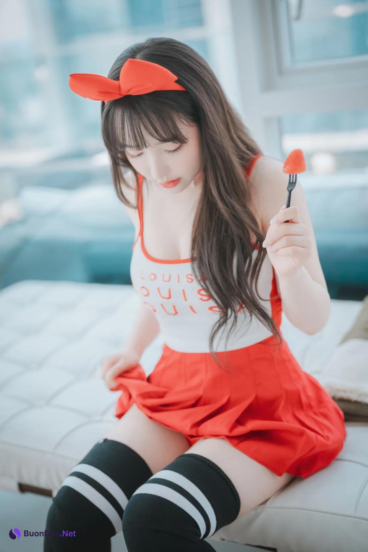 Son Yeeun 손예은, [DJAWA] Strawbeery Girl Set.01 - Photo 4