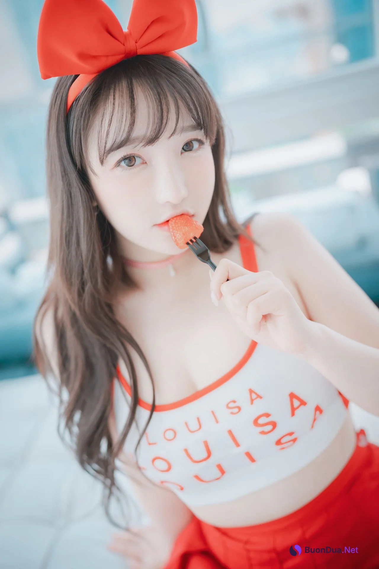Son Yeeun 손예은, [DJAWA] Strawbeery Girl Set.01 - Photo 7
