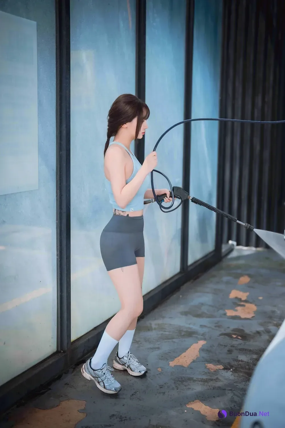 Son Yeeun 손예은, DJAWA 「Wash My Car」 Set.02 - Photo 3