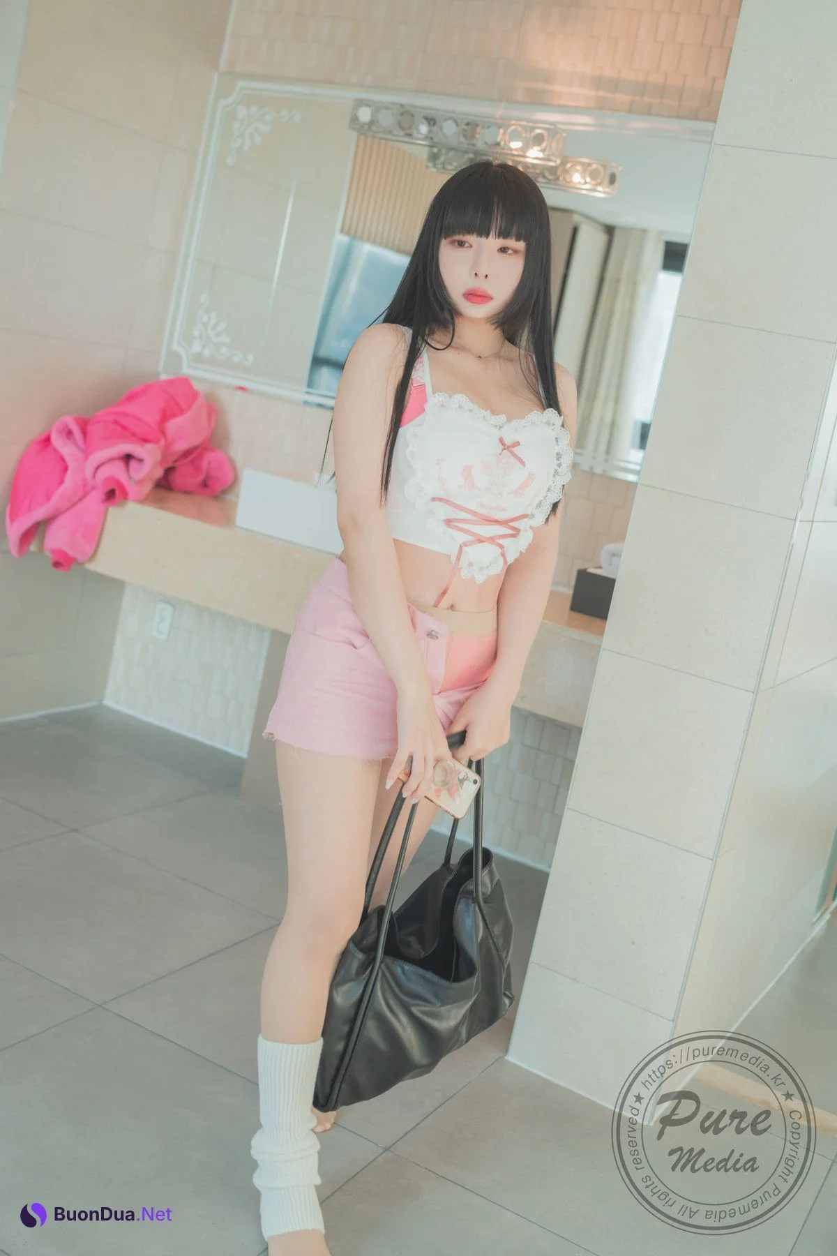 Song Mina 송민아, [PURE MEDIA] Vol.268 Lovely Gyaru Set.01 - Photo 16