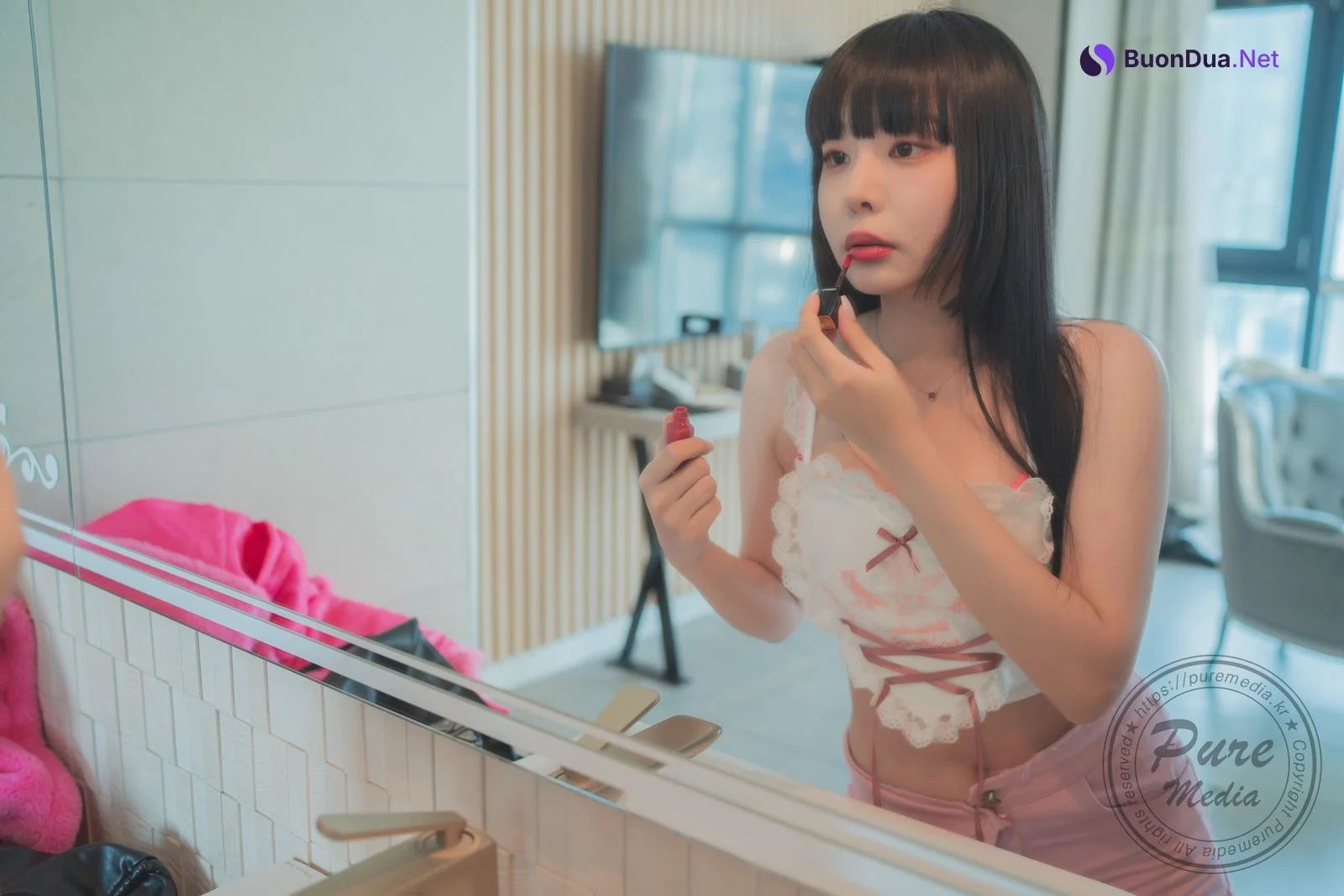 Song Mina 송민아, [PURE MEDIA] Vol.268 Lovely Gyaru Set.01 - Photo 4