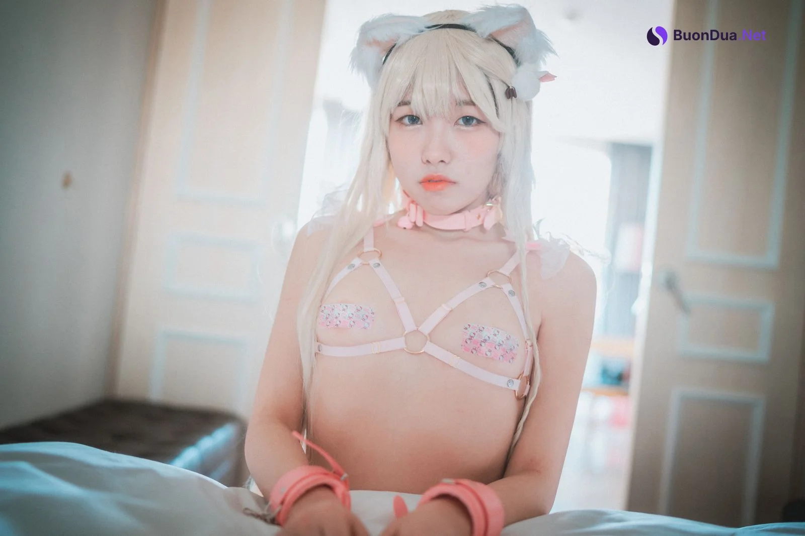 Sonson 손손, [DJAWA] Gata Rosa Set.01 - Photo 20