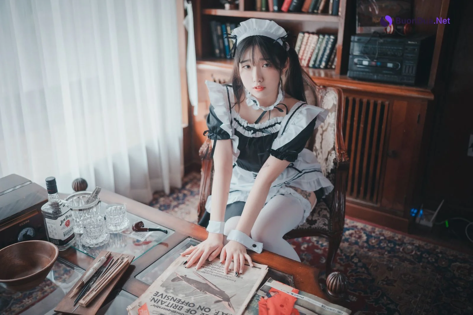Sonson 손손, [DJAWA] Maid Mansion N0.6 (+S.Ver) Set.01 - Photo 3