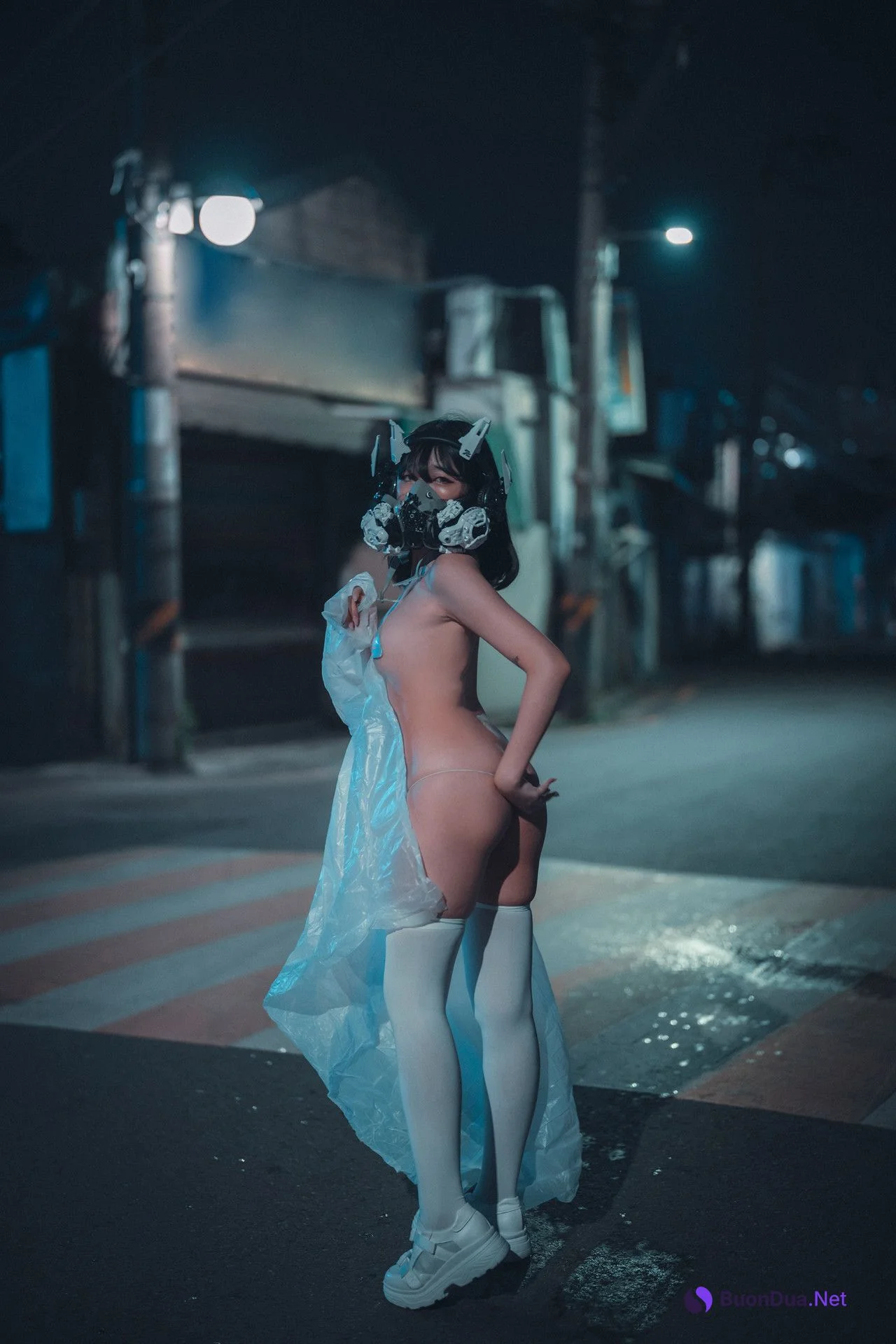 Sonson 손손, DJAWA ‘Masked-girl in raincoat’ Set.01 - 사진 12