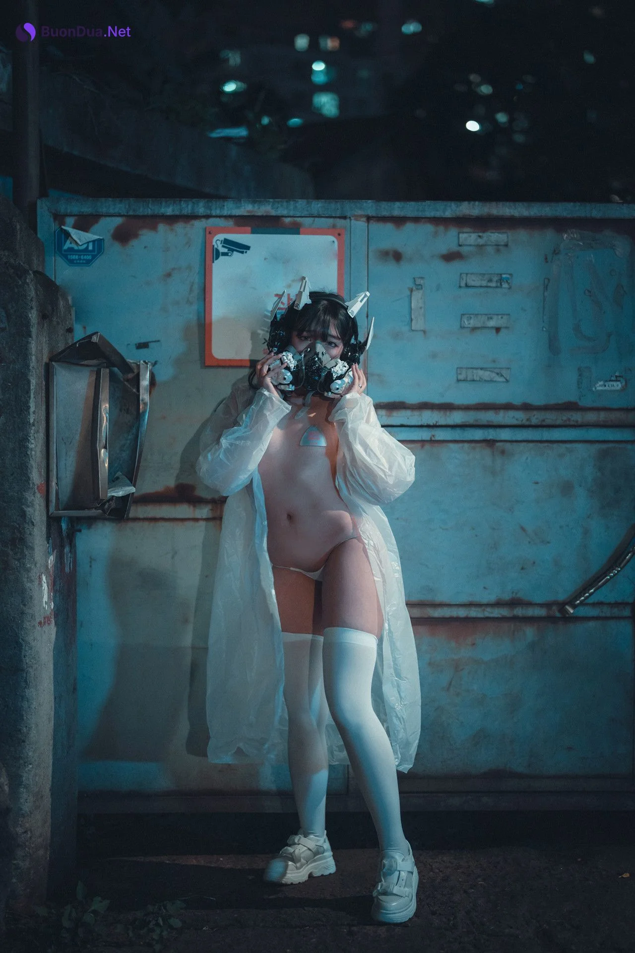 Sonson 손손, DJAWA ‘Masked-girl in raincoat’ Set.01 - 사진 15