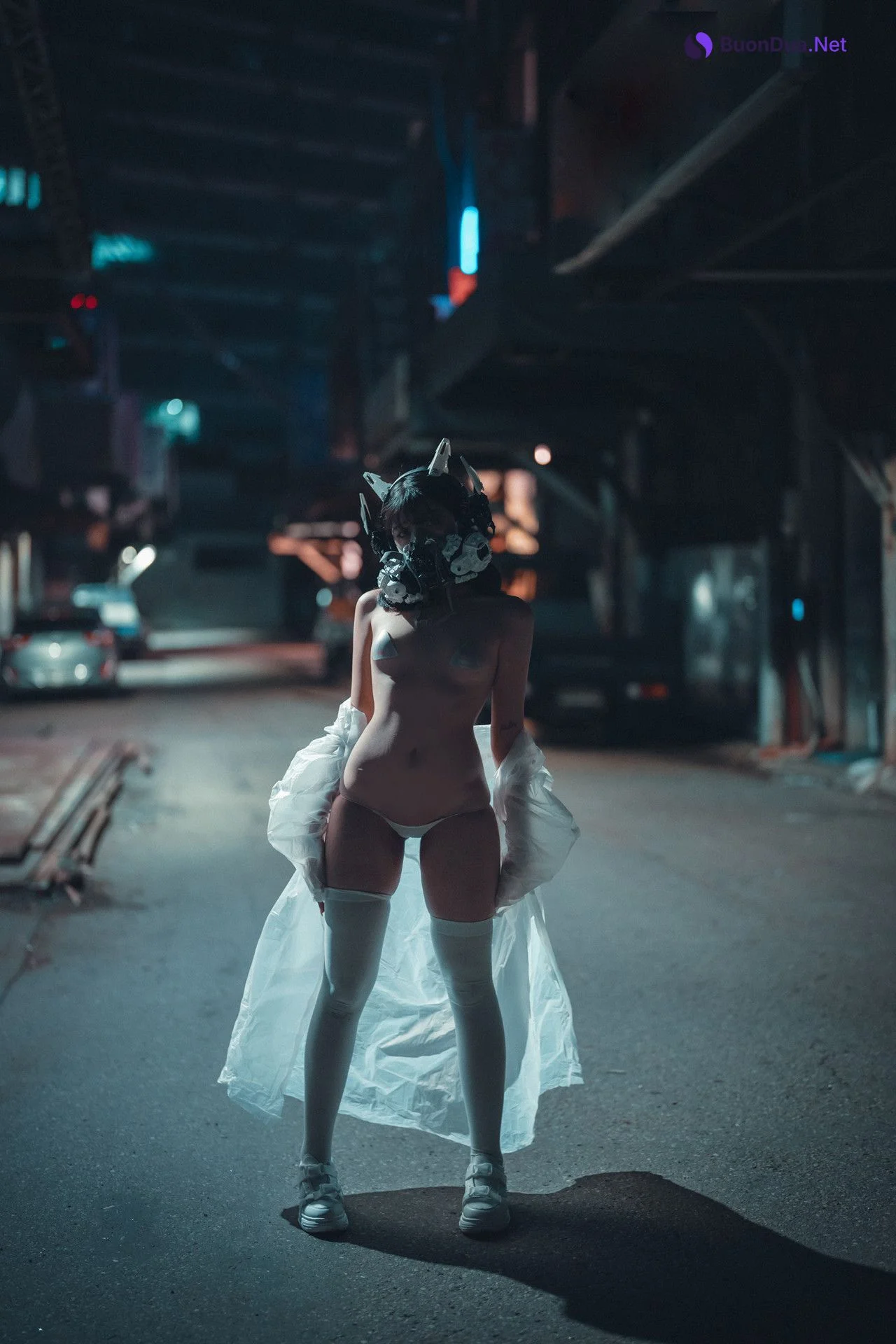Sonson 손손, DJAWA ‘Masked-girl in raincoat’ Set.01 - 사진 20