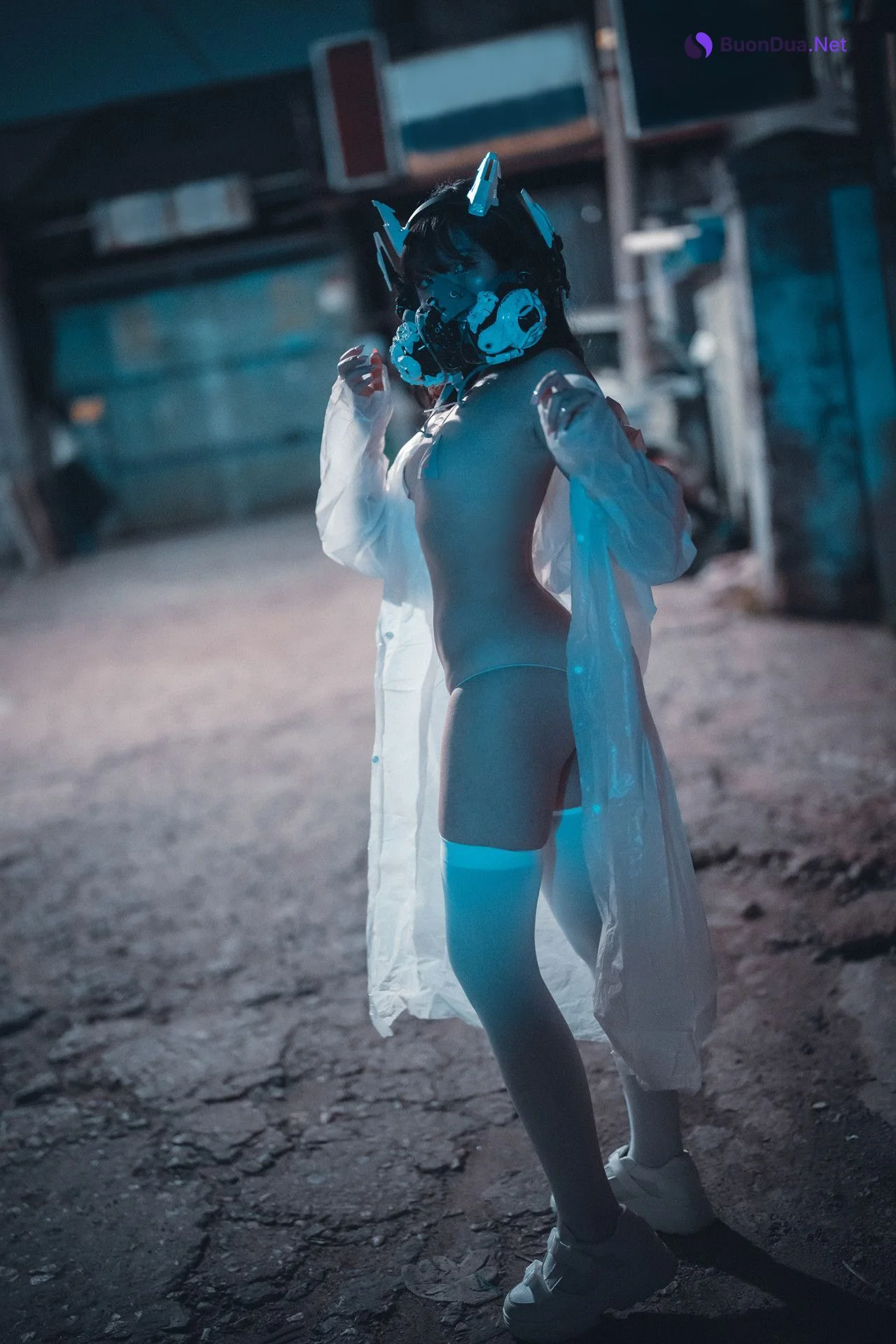 Sonson 손손, DJAWA ‘Masked-girl in raincoat’ Set.01 - 사진 3