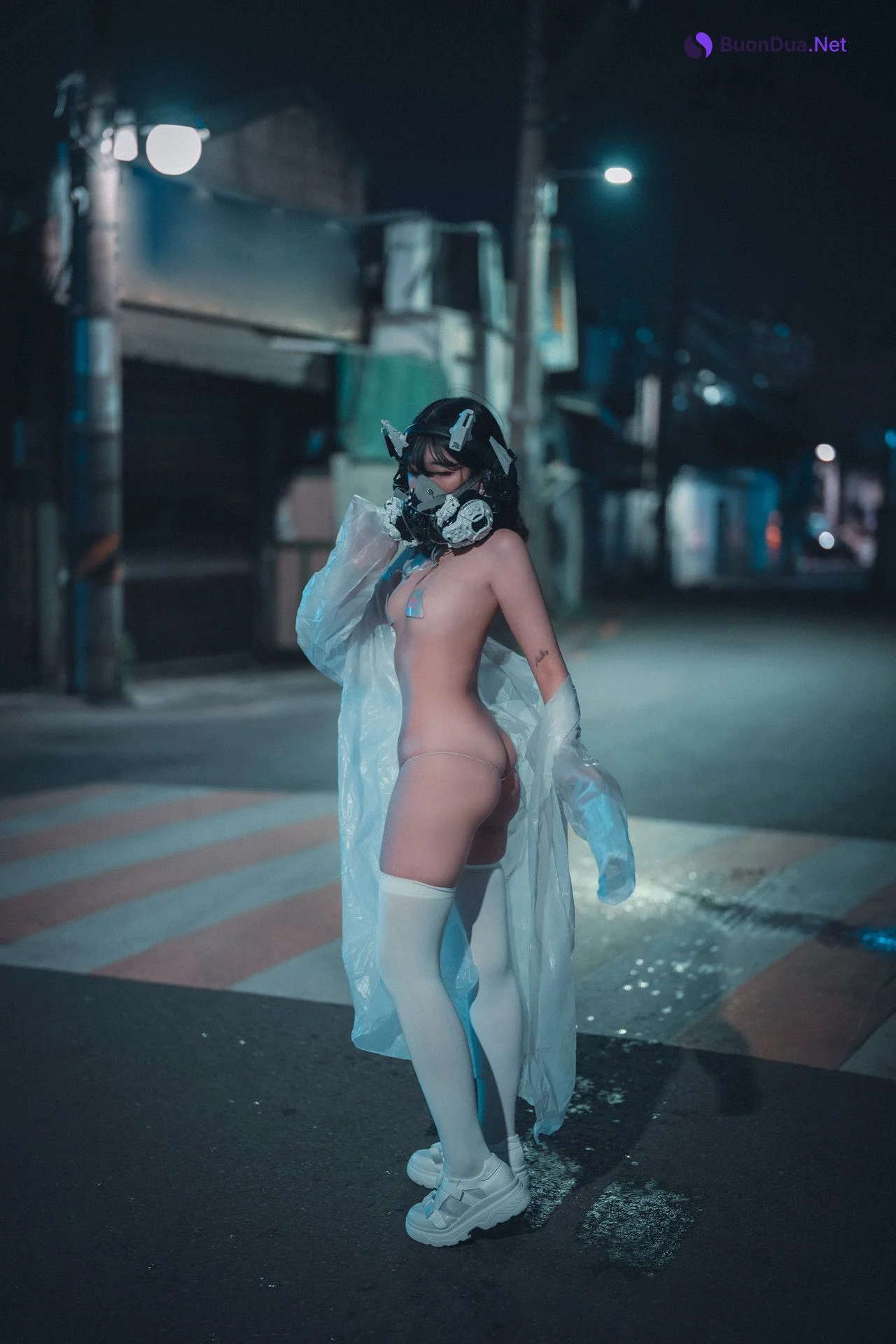 Sonson 손손, DJAWA ‘Masked-girl in raincoat’ Set.01 - 사진 6