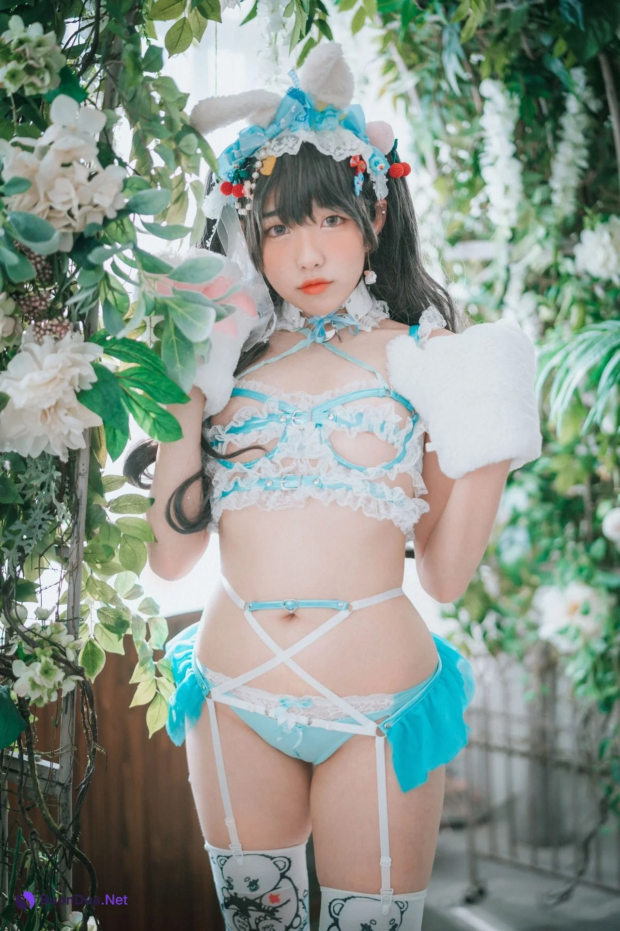 Sonson 손손, [DJAWA] Turquoise Bunny Set.01 - 사진 14