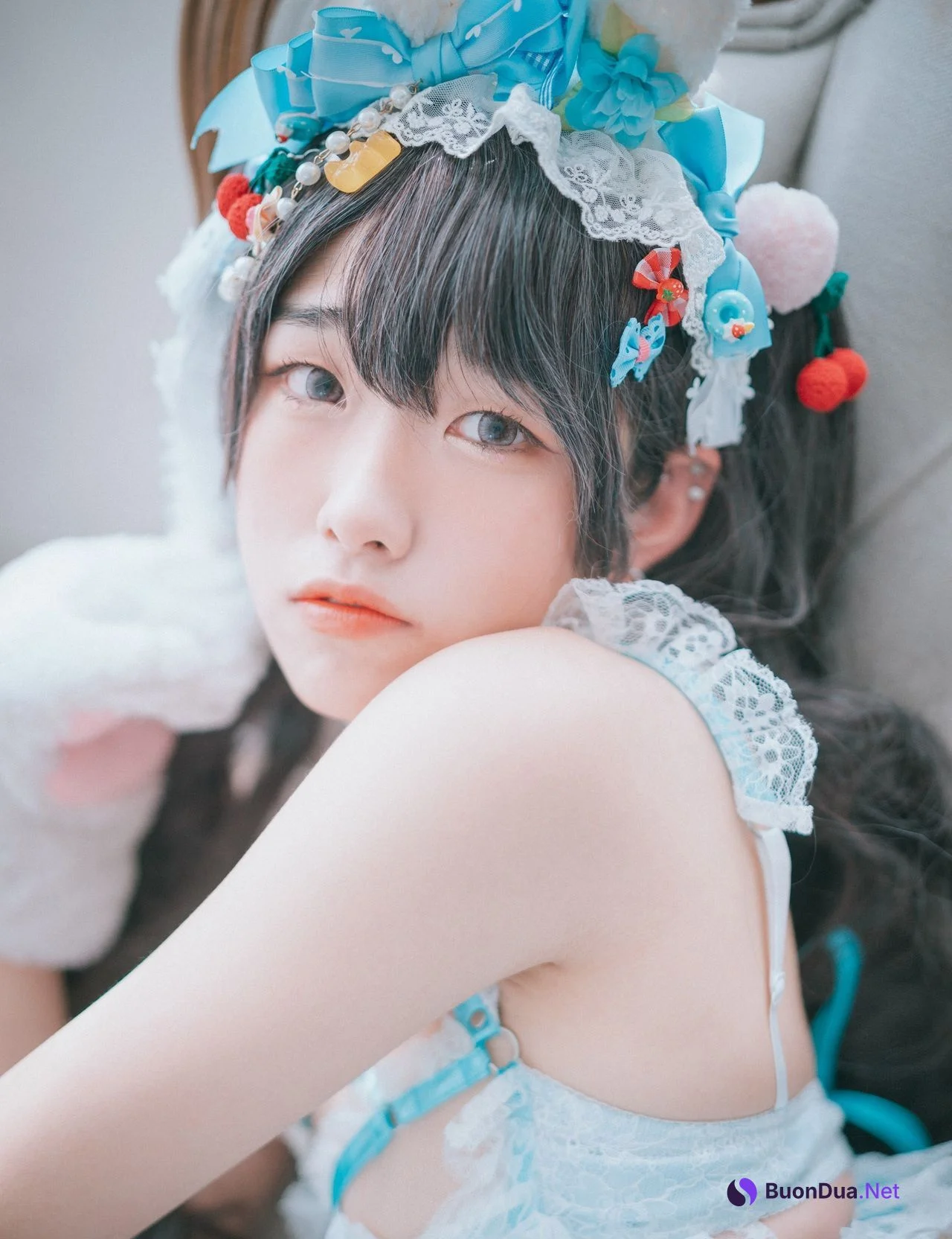 Sonson 손손, [DJAWA] Turquoise Bunny Set.01 - 사진 17