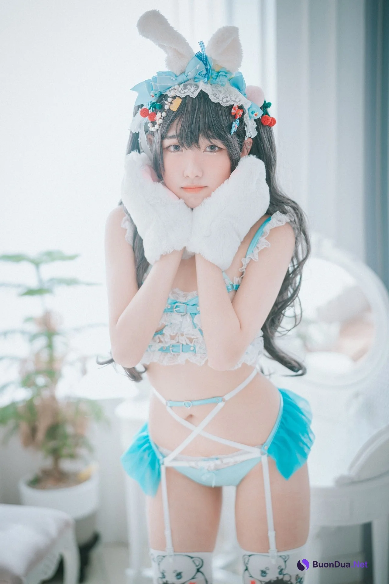 Sonson 손손, [DJAWA] Turquoise Bunny Set.02 - Photo 7