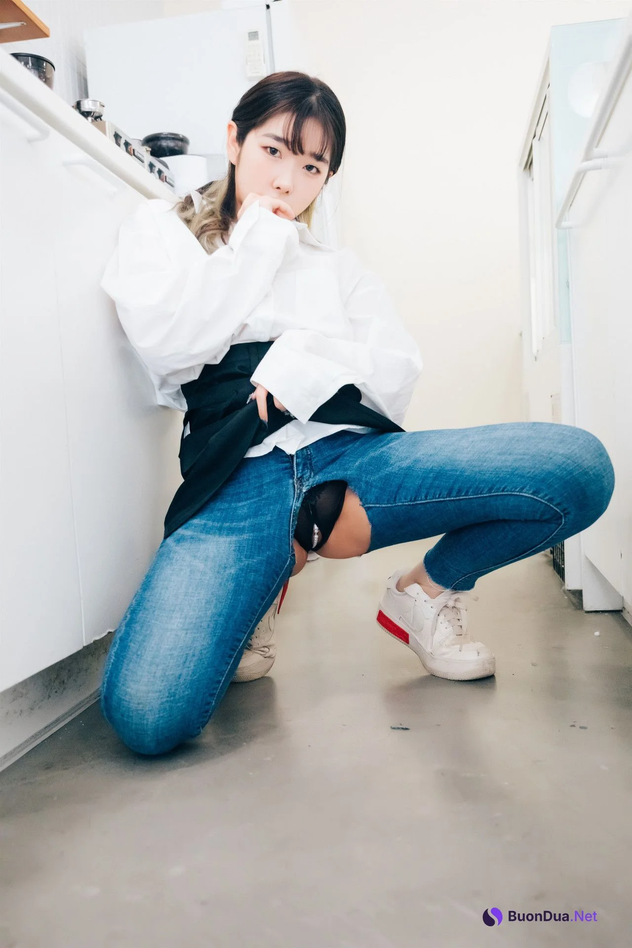 Sonson 손손, [Loozy] Nude Apron Set.01 - 사진 18