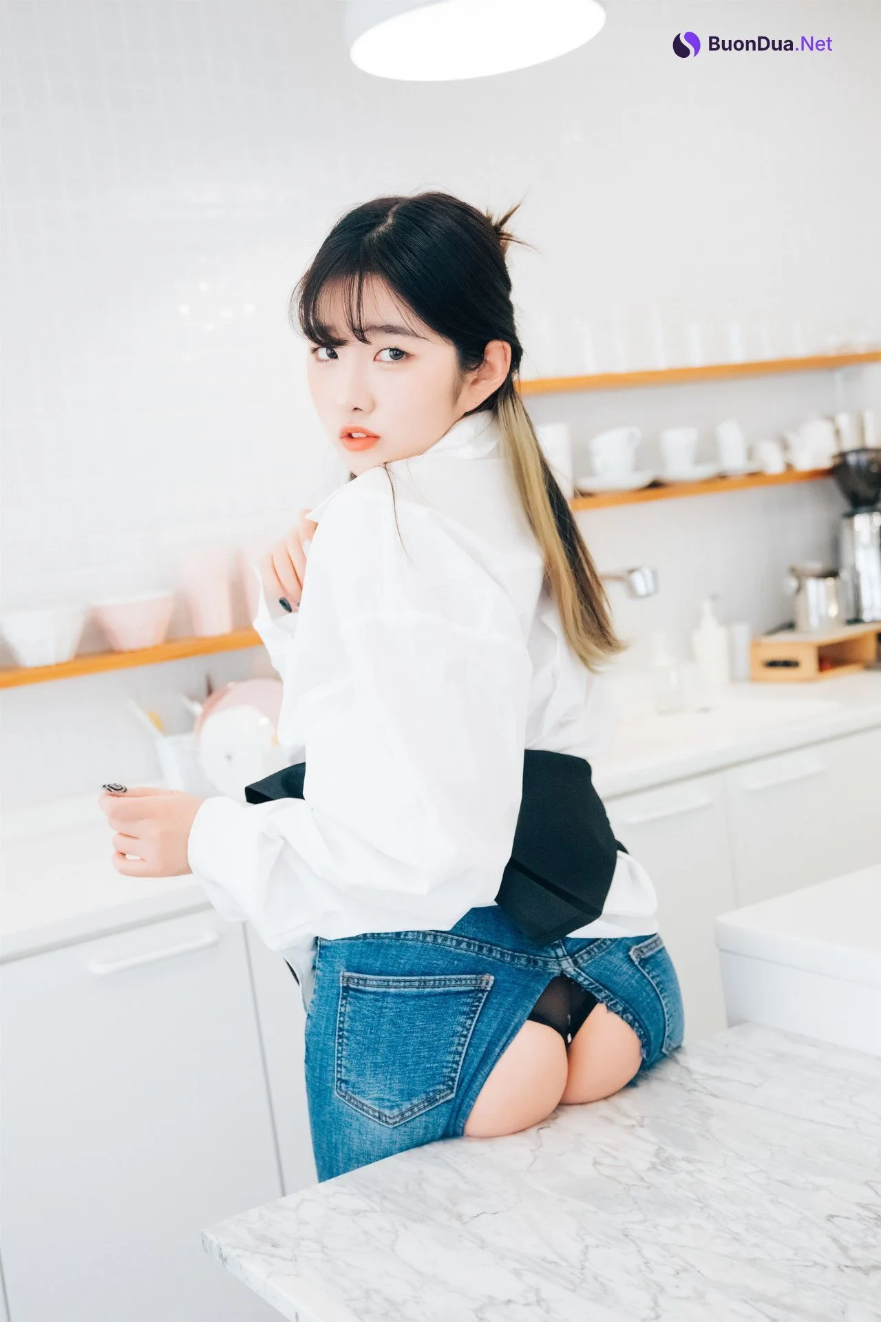 Sonson 손손, [Loozy] Nude Apron Set.01 - 사진 19