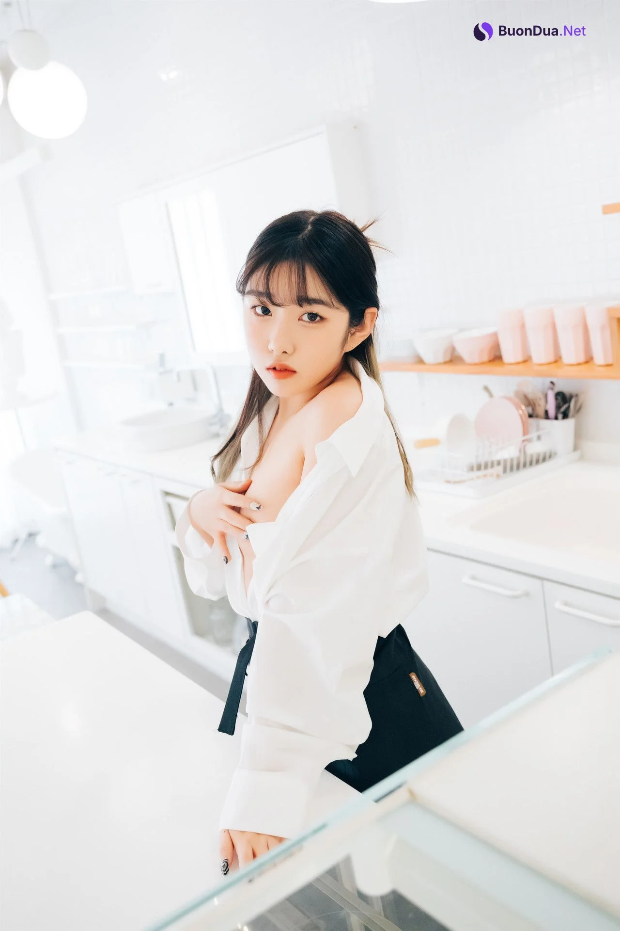 Sonson 손손, [Loozy] Nude Apron Set.01 - 사진 2