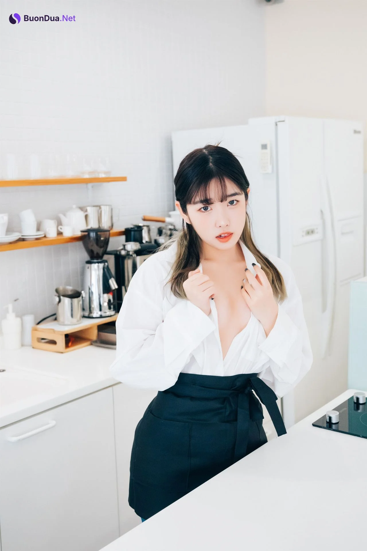 Sonson 손손, [Loozy] Nude Apron Set.01 - 사진 5