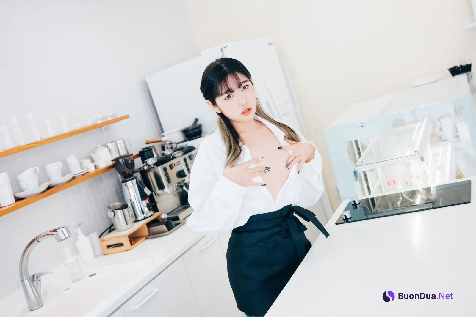 Sonson 손손, [Loozy] Nude Apron Set.01 - 사진 6