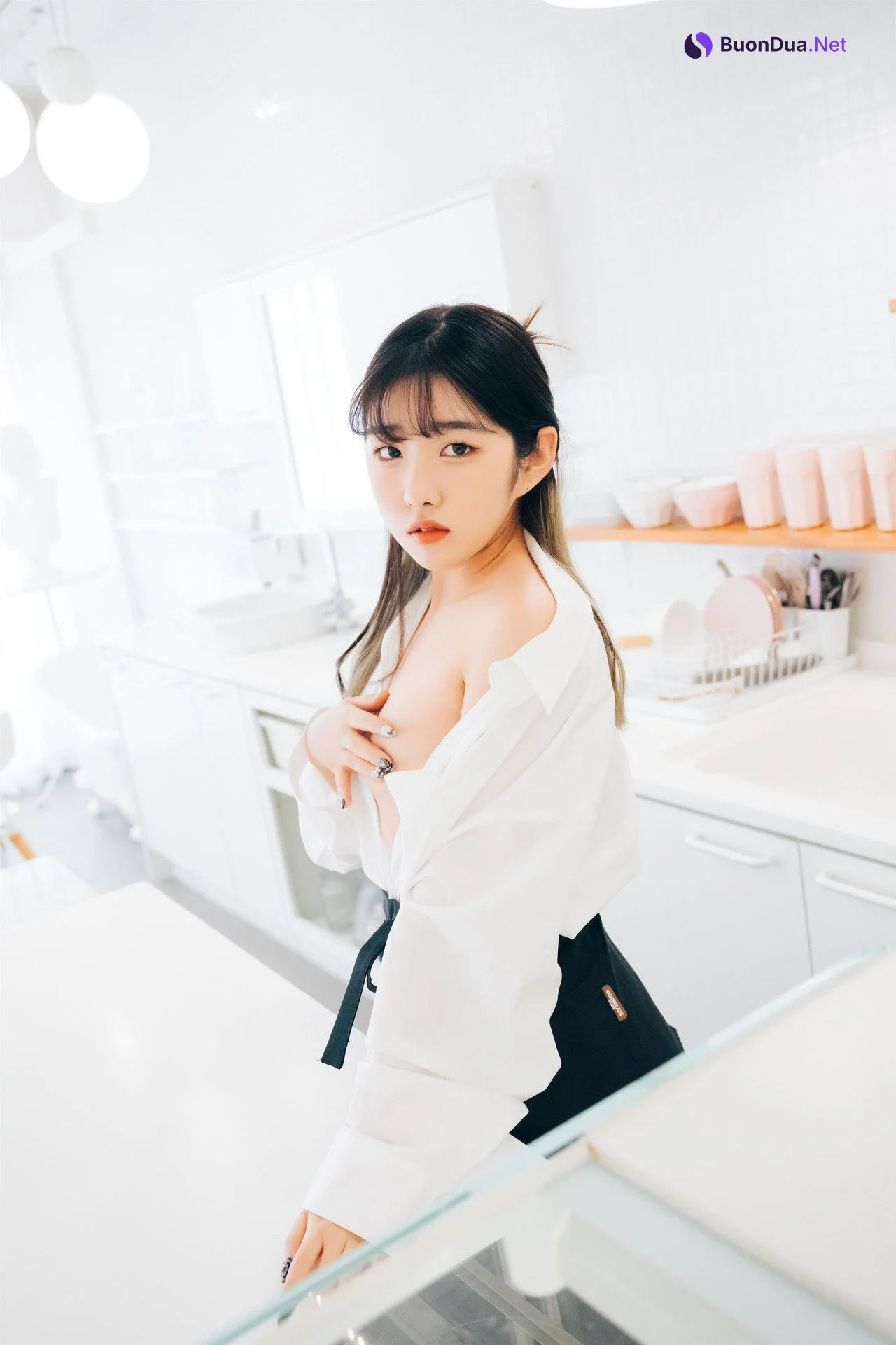Sonson 손손, [Loozy] Nude Apron Set.01 - 사진 9