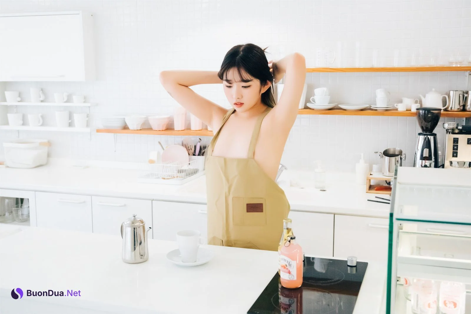Sonson 손손, [Loozy] Nude Apron Set.02 - รูปภาพ 13