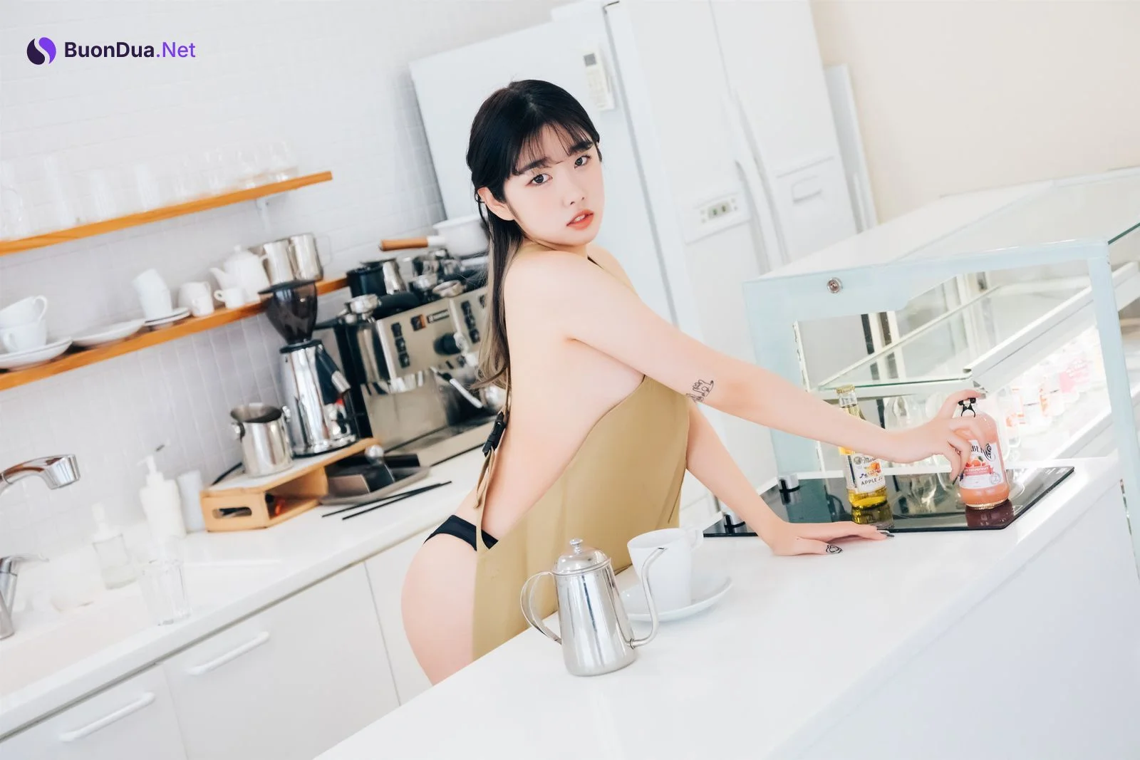 Sonson 손손, [Loozy] Nude Apron Set.02 - รูปภาพ 19
