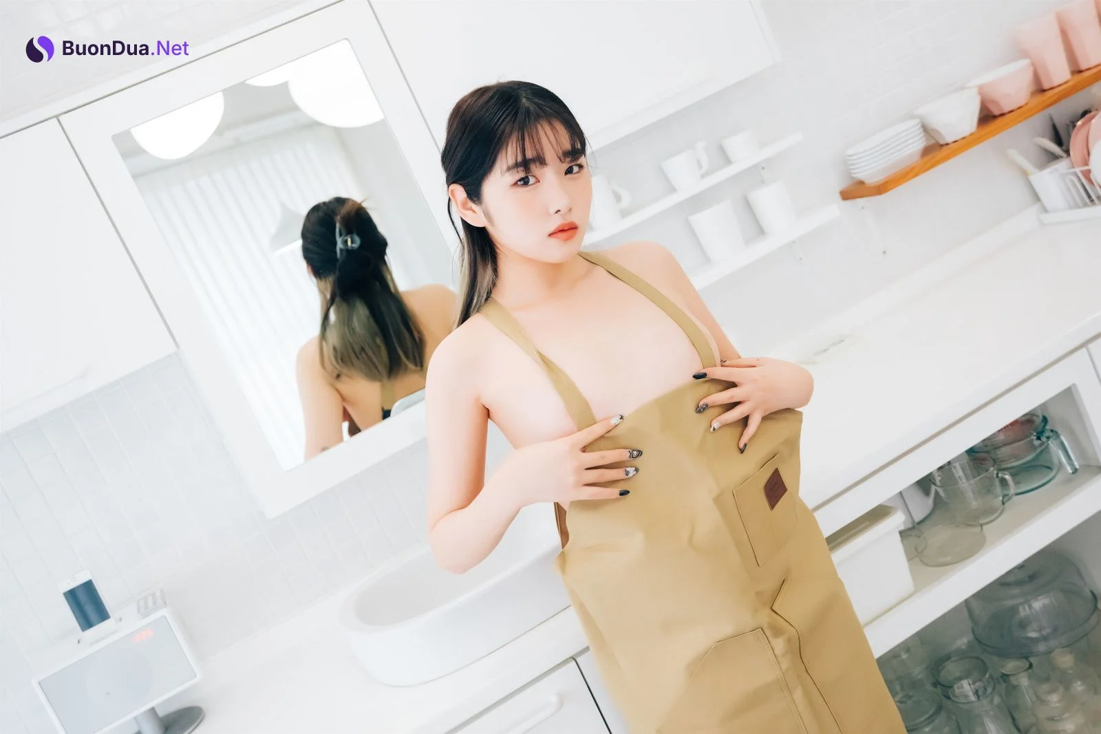 Sonson 손손, [Loozy] Nude Apron Set.02 - รูปภาพ 2
