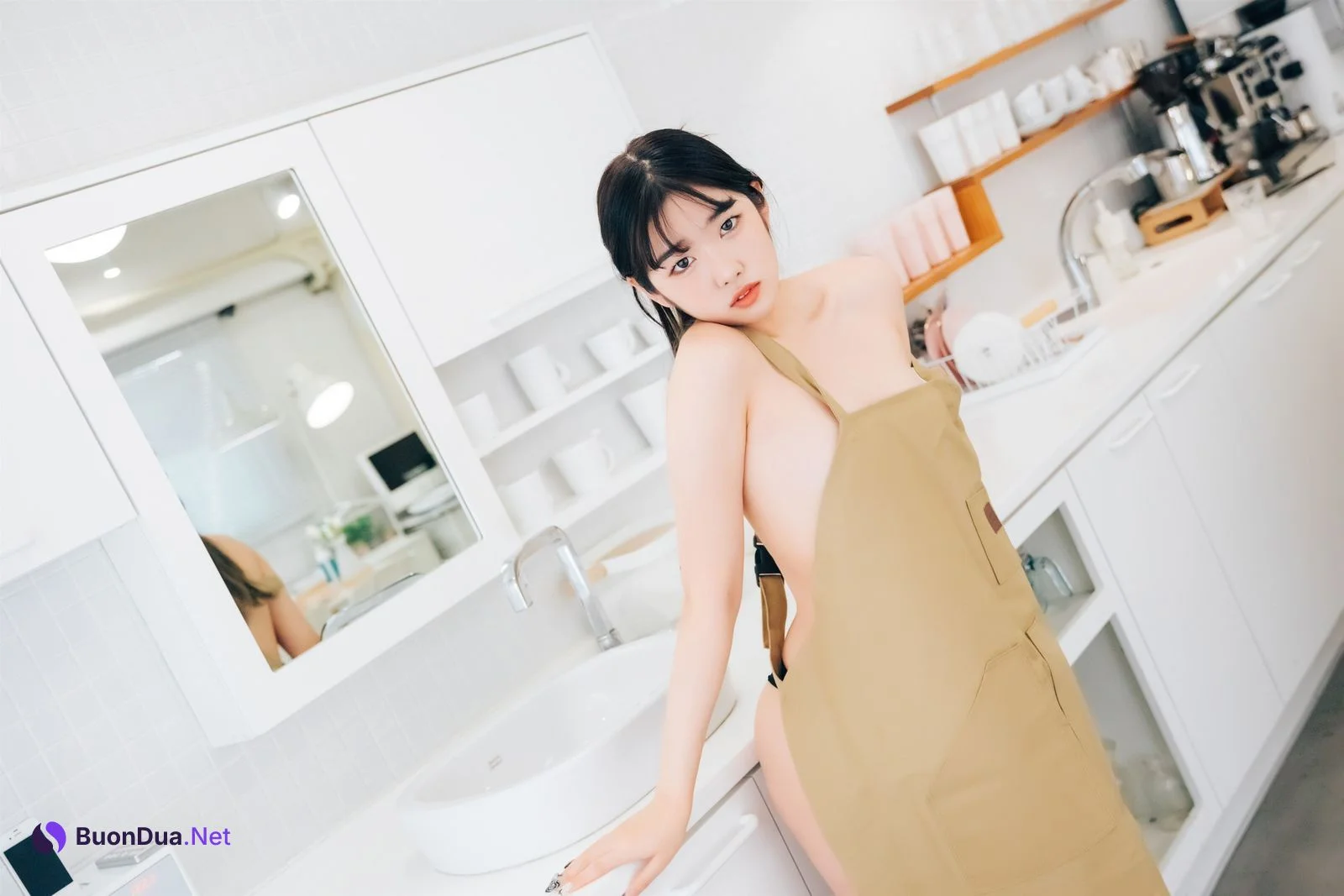 Sonson 손손, [Loozy] Nude Apron Set.02 - รูปภาพ 5