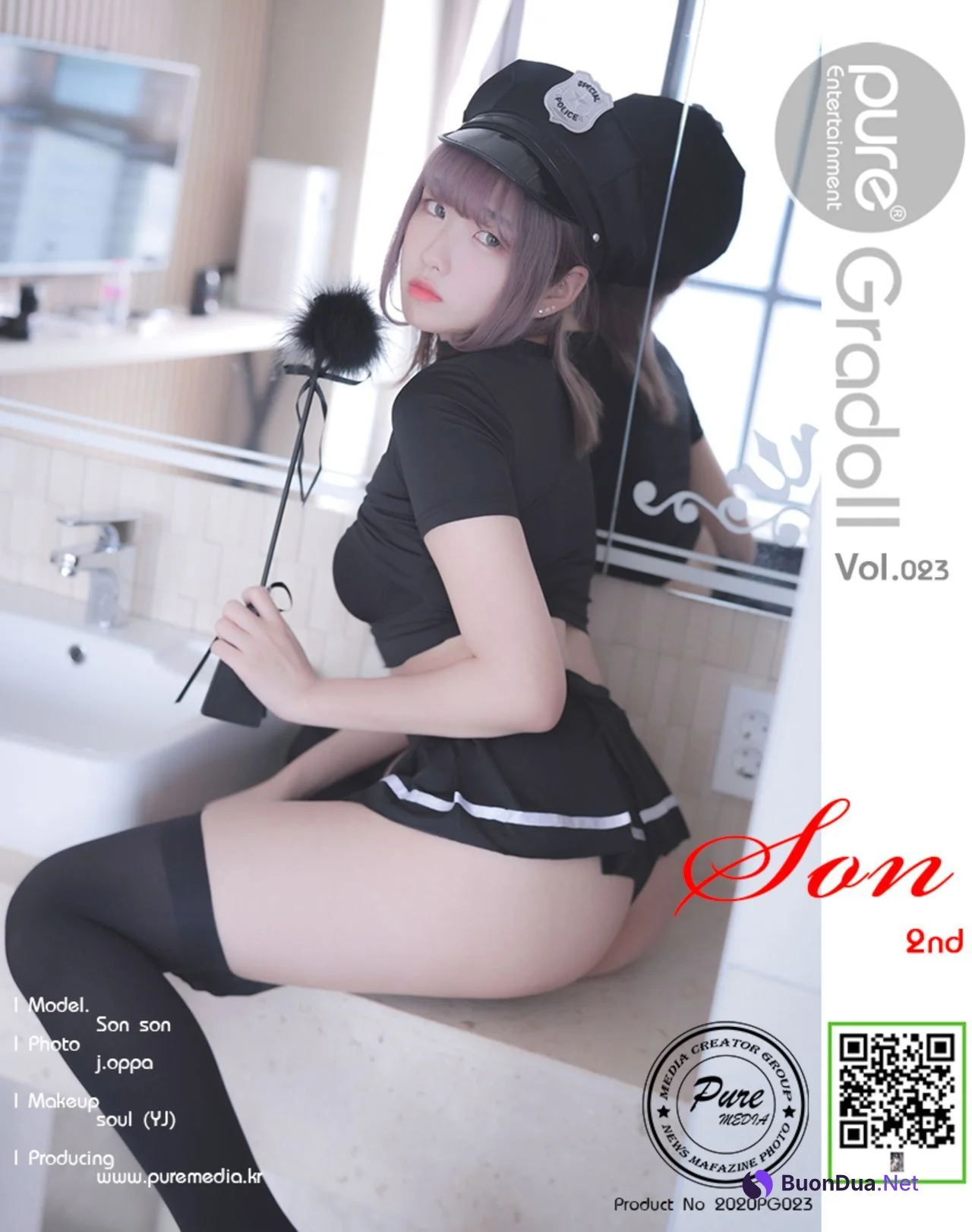 Sonson 손손, [PURE MEDIA] Vol.023 누드 디지털화보 Set.02 - รูปภาพ 3