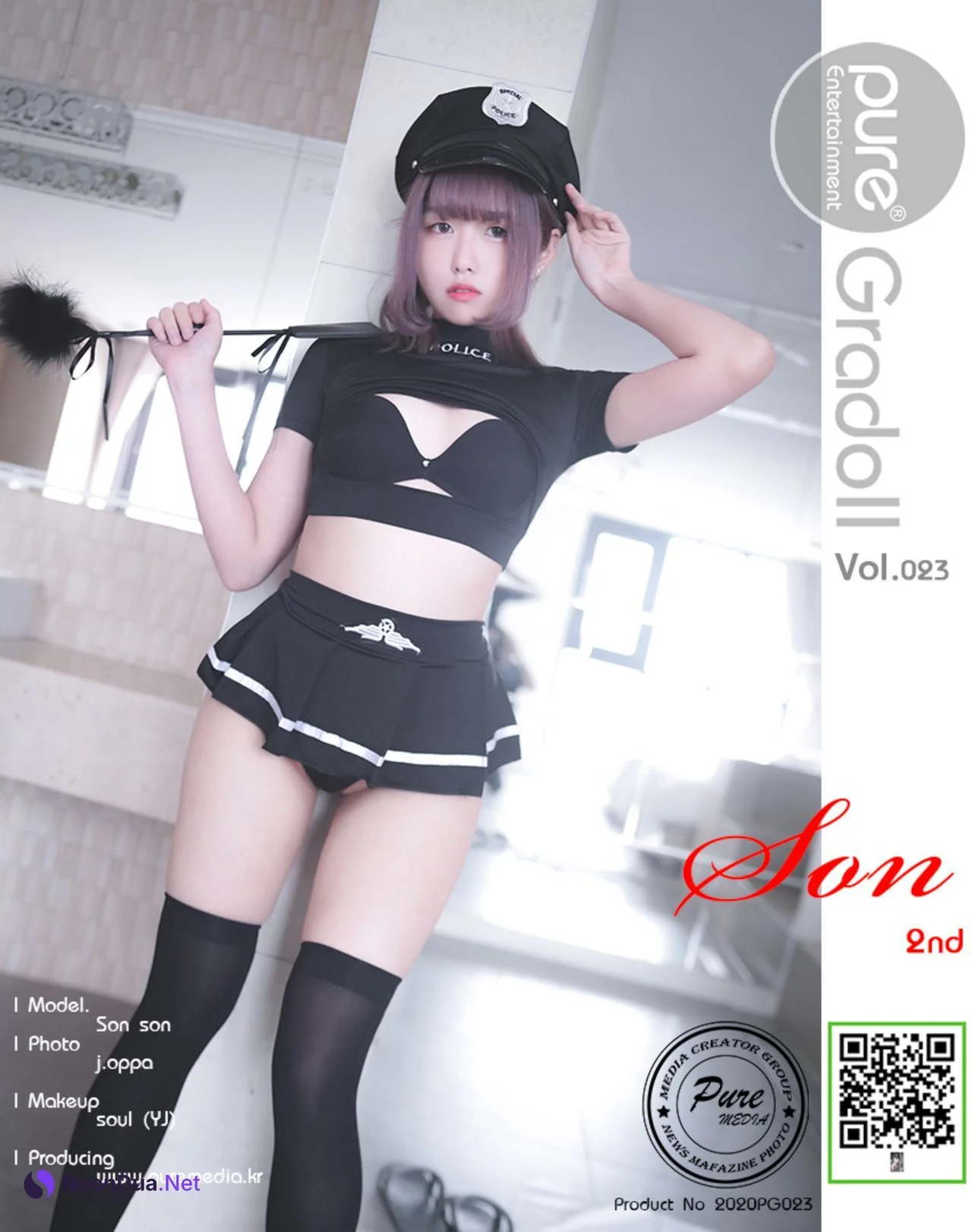 Sonson 손손, [PURE MEDIA] Vol.023 누드 디지털화보 Set.02 - รูปภาพ 6