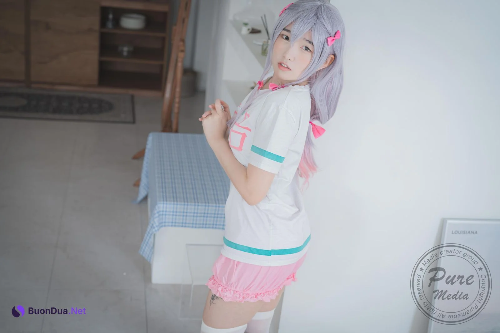 Sonson 손손, [PURE MEDIA] Vol.195 누드 디지털화보 Set.01 - Photo 3