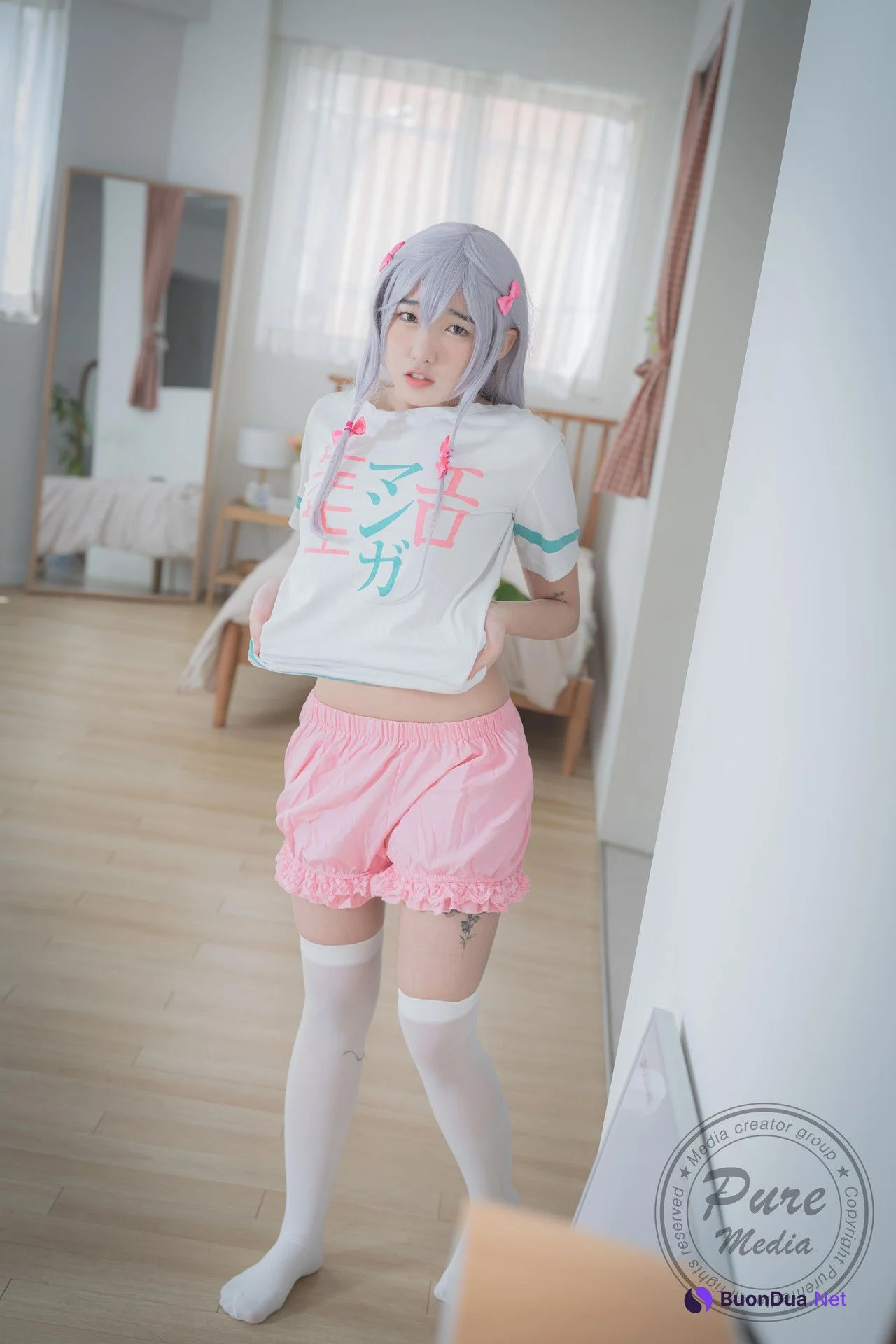 Sonson 손손, [PURE MEDIA] Vol.195 누드 디지털화보 Set.01 - Photo 5