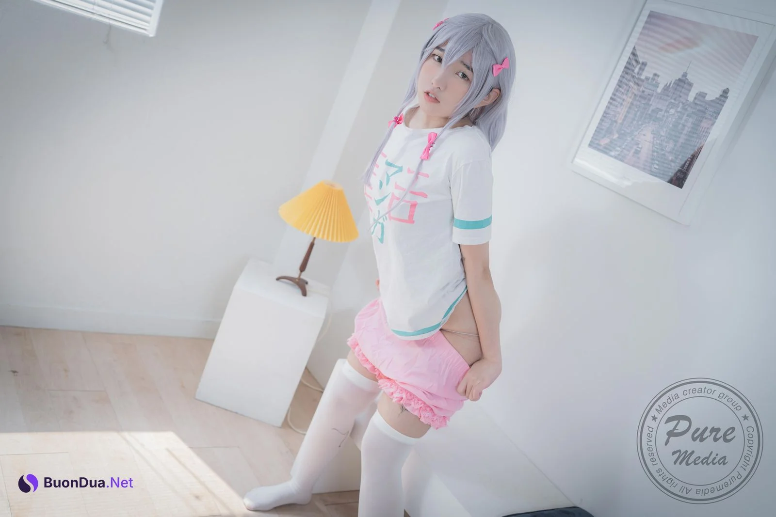 Sonson 손손, [PURE MEDIA] Vol.195 누드 디지털화보 Set.01 - Photo 7