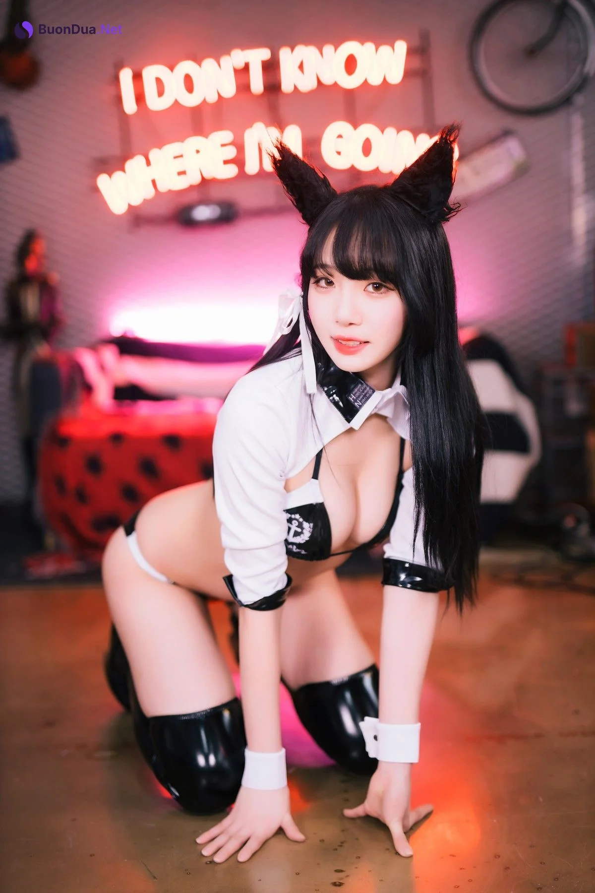 수련수련 Sooflower Cosplay Atago 爱宕 Racing Queen - Photo 2