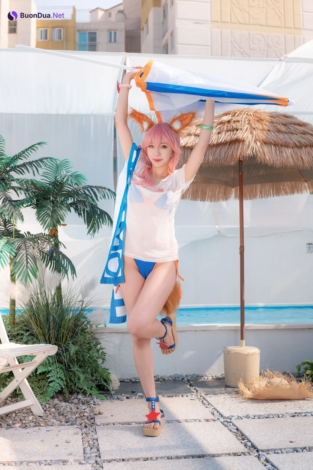Sooflower 수련수련, [CreamSoda] Tamamo Summer - Photo 17