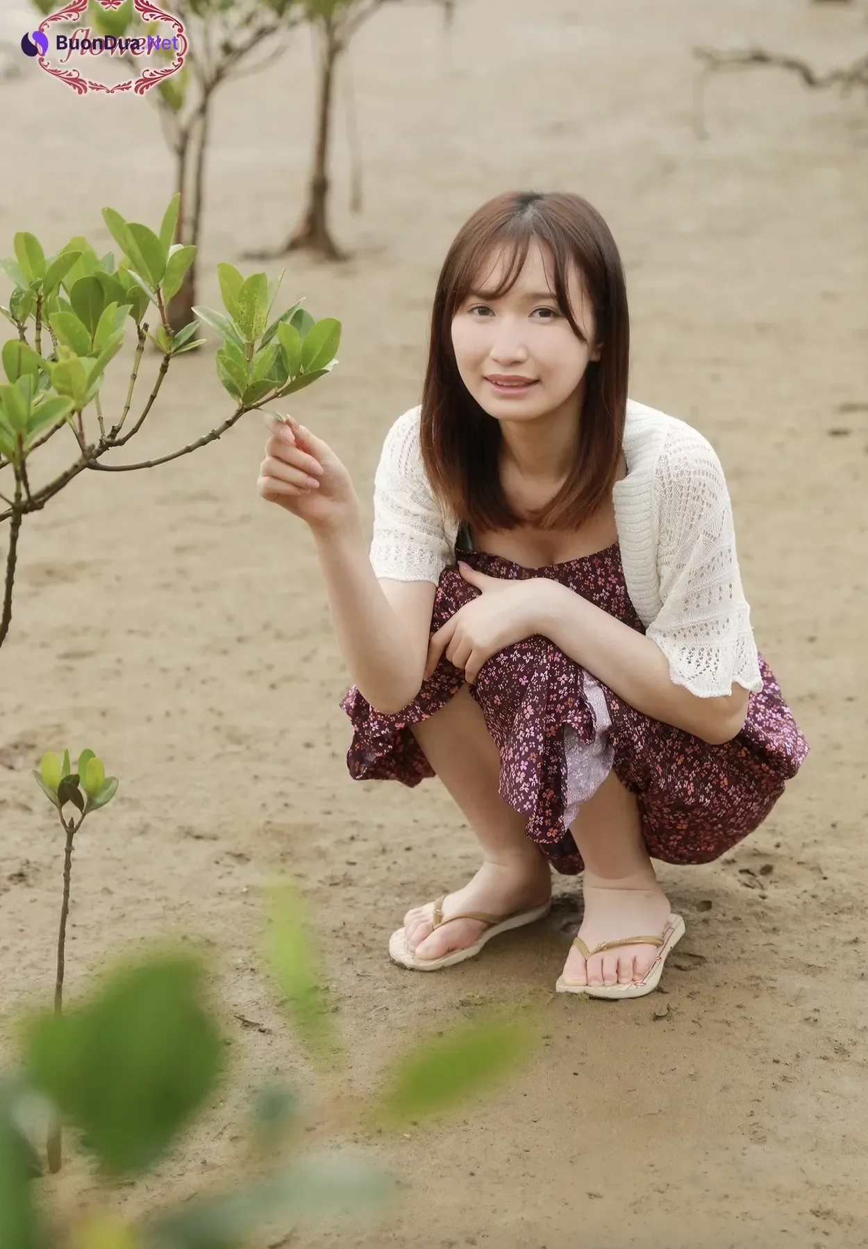 Sora Amakawa 天川そら, デジタル写真集 「FLOWER Vol.01」 Set.03 - Photo 2