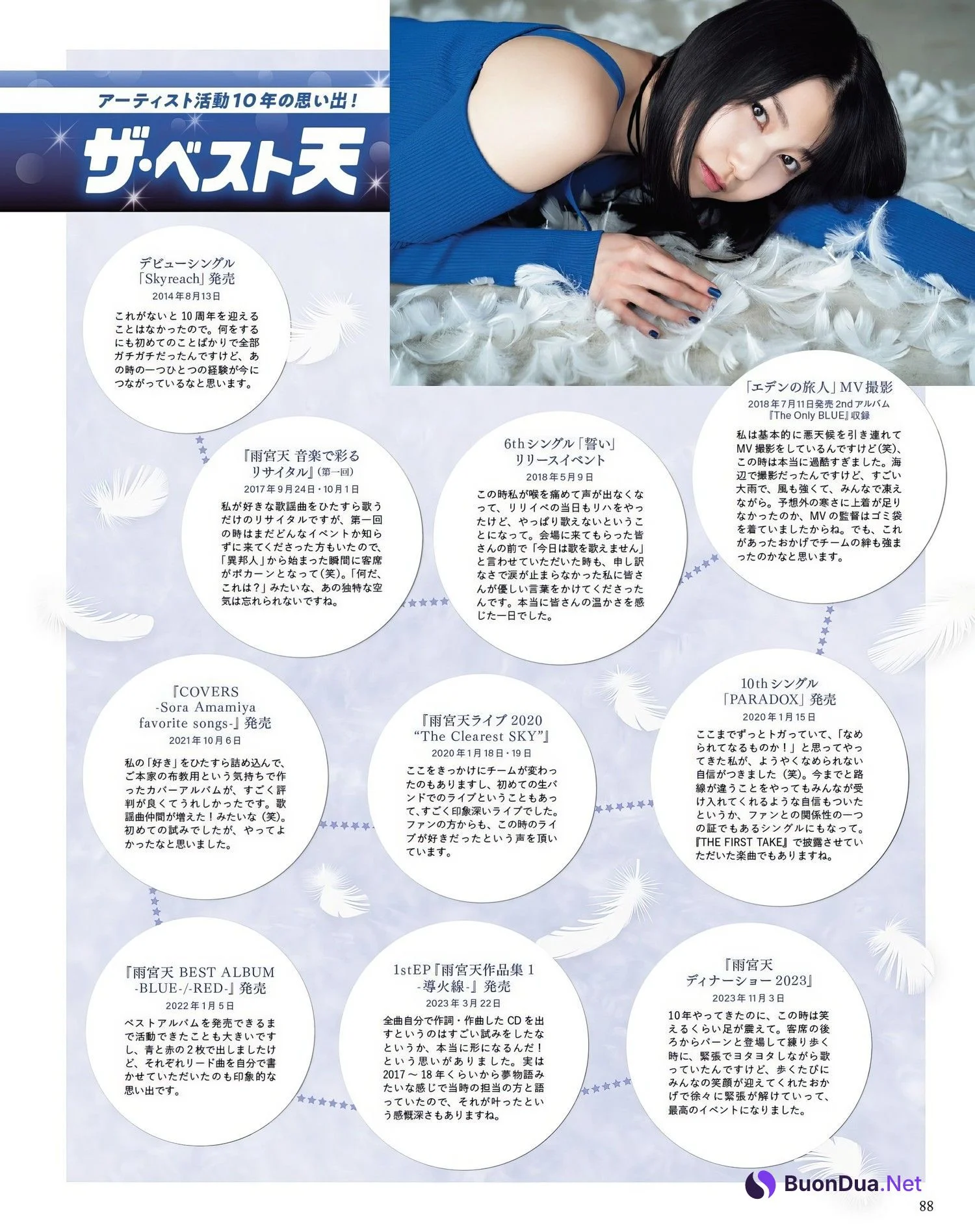 Sora Amamiya 雨宮天, Seigura 2024.03 (声優グランプリ 2024年3月号) - Photo 4
