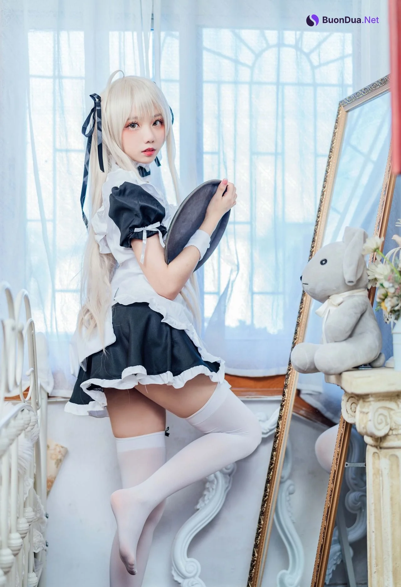 [果咩酱] Sora Kasugano 春日野穹 Maid Ver. - Photo 16