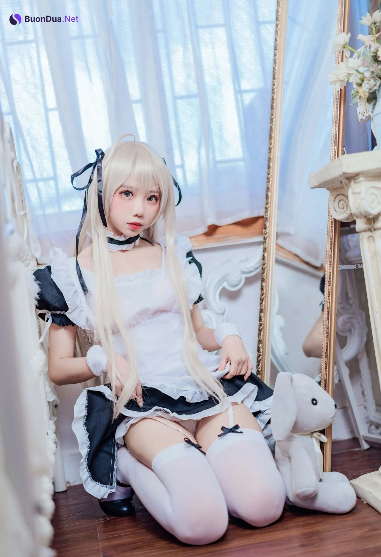 [果咩酱] Sora Kasugano 春日野穹 Maid Ver. - Photo 17