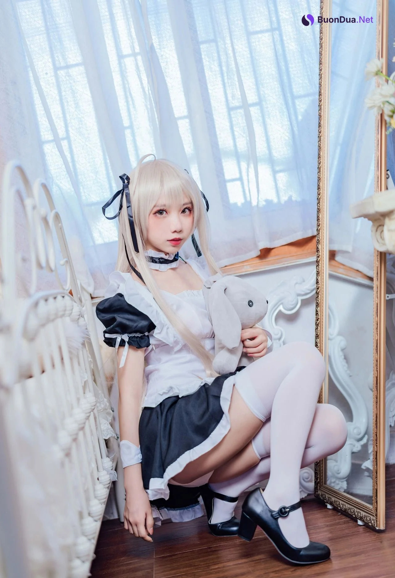 [果咩酱] Sora Kasugano 春日野穹 Maid Ver. - Photo 18