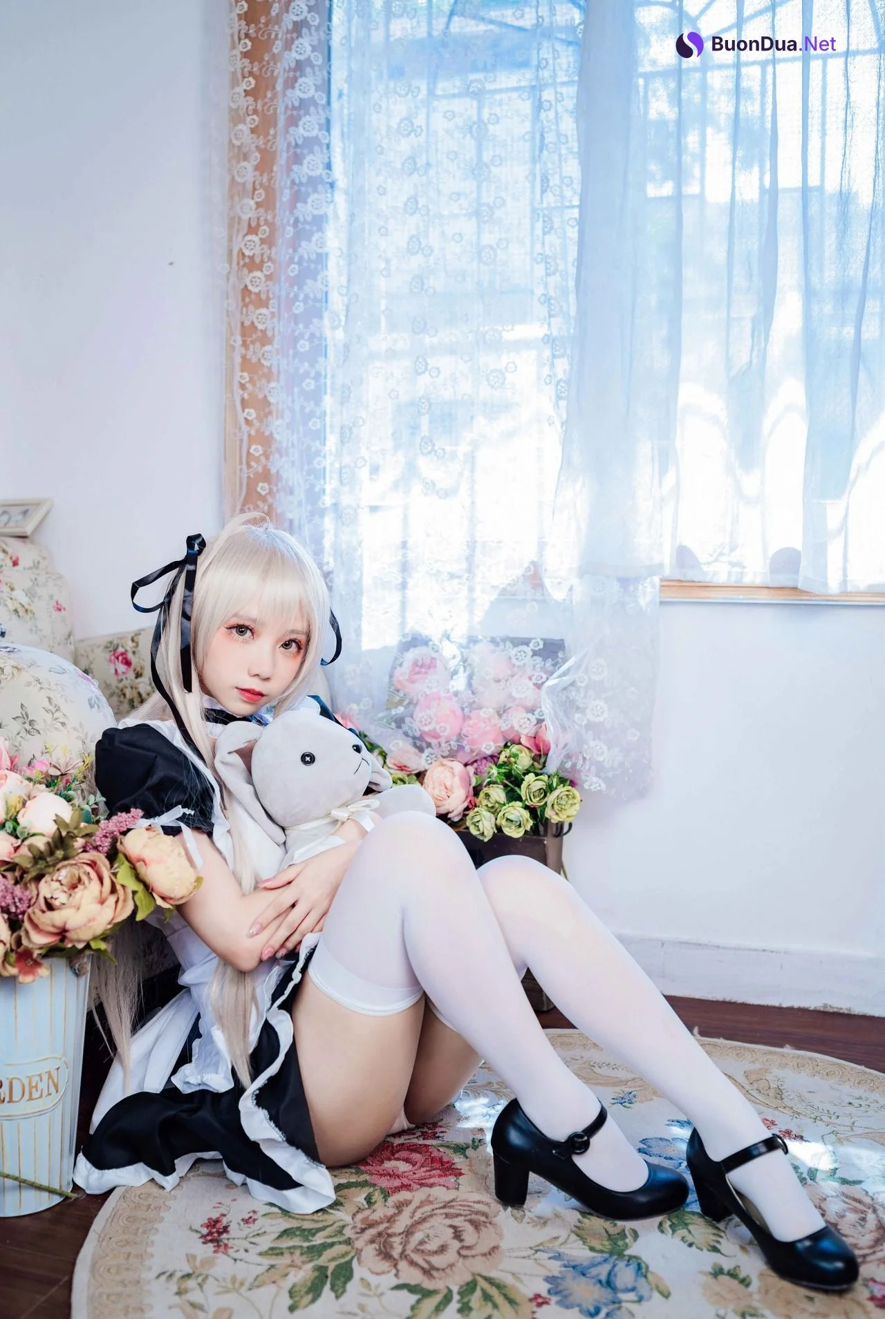[果咩酱] Sora Kasugano 春日野穹 Maid Ver. - Photo 2