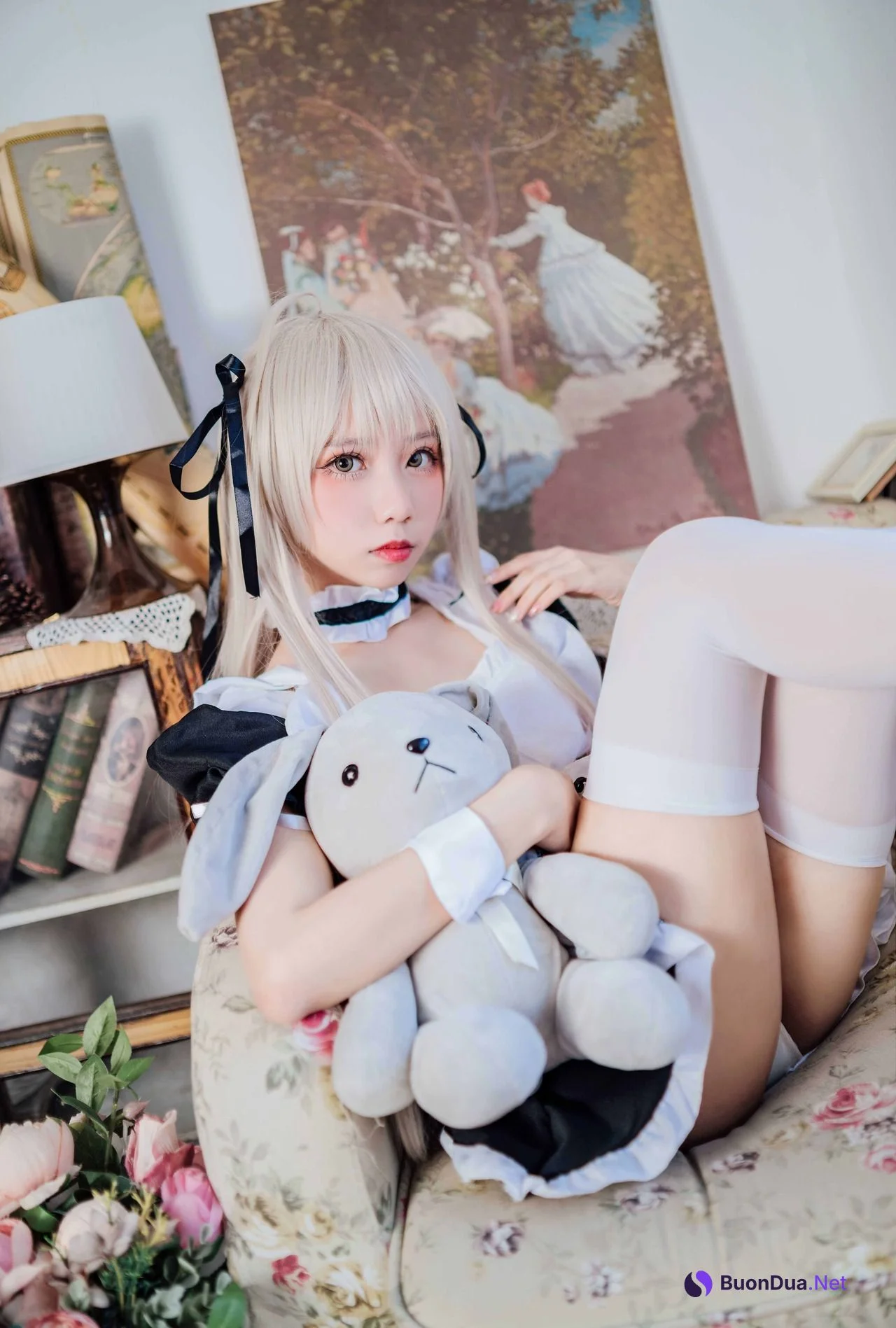[果咩酱] Sora Kasugano 春日野穹 Maid Ver. - Photo 5