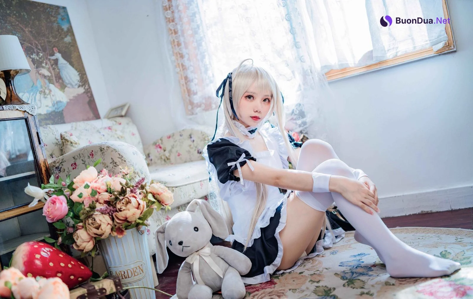 [果咩酱] Sora Kasugano 春日野穹 Maid Ver. - Photo 6