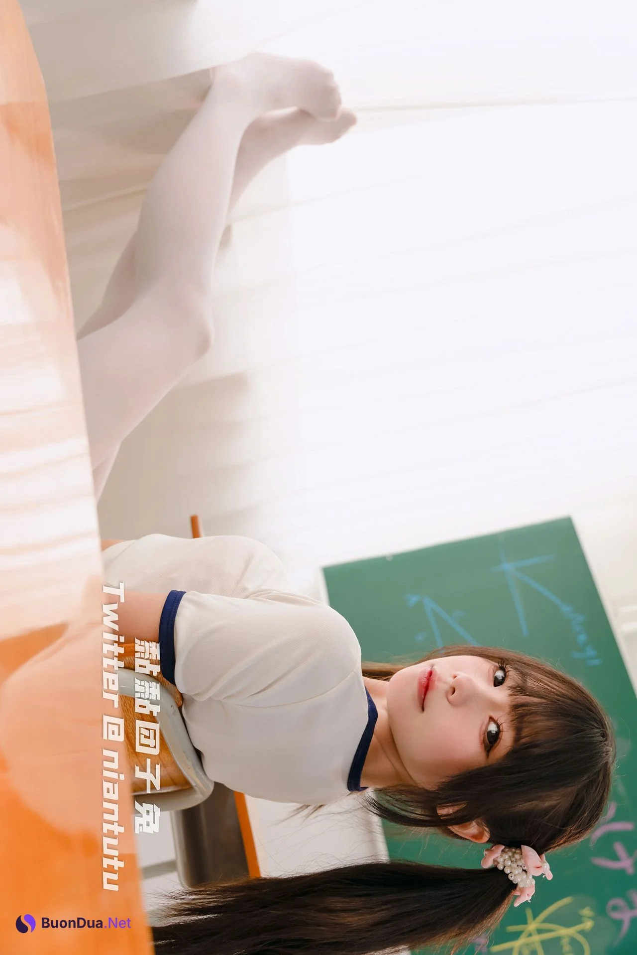 黏黏团子兔, 写真集 特别授课 Special Lecture - Photo 16