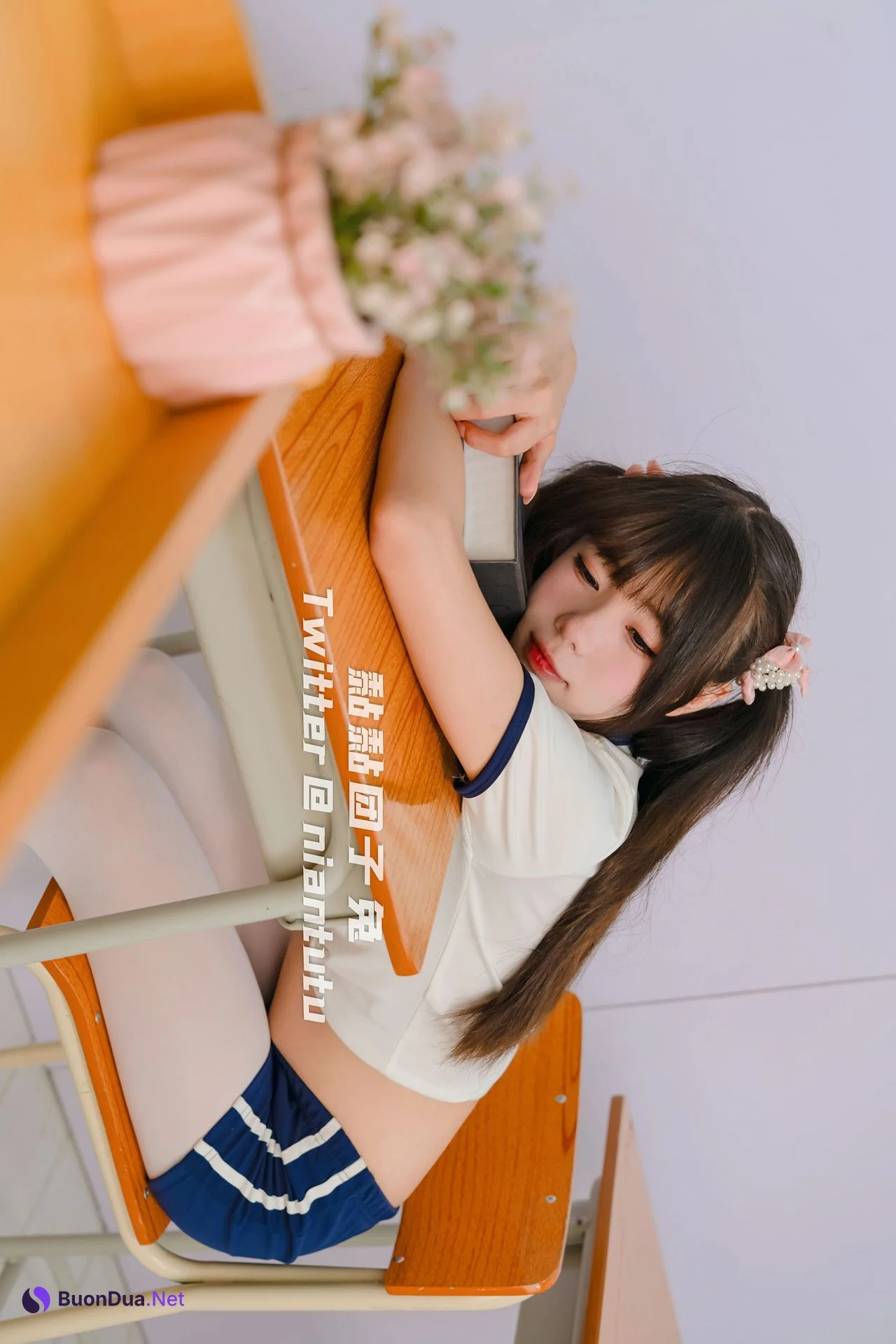 黏黏团子兔, 写真集 特别授课 Special Lecture - Photo 7