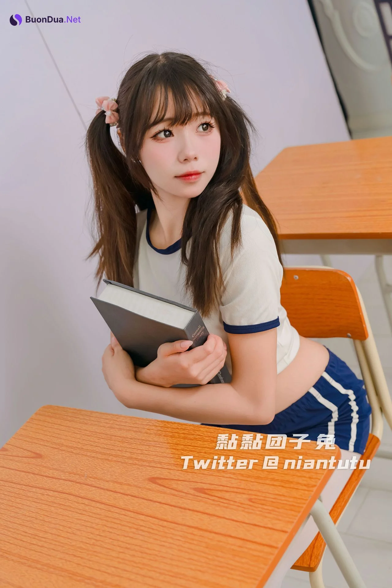 黏黏团子兔, 写真集 特别授课 Special Lecture - Photo 8
