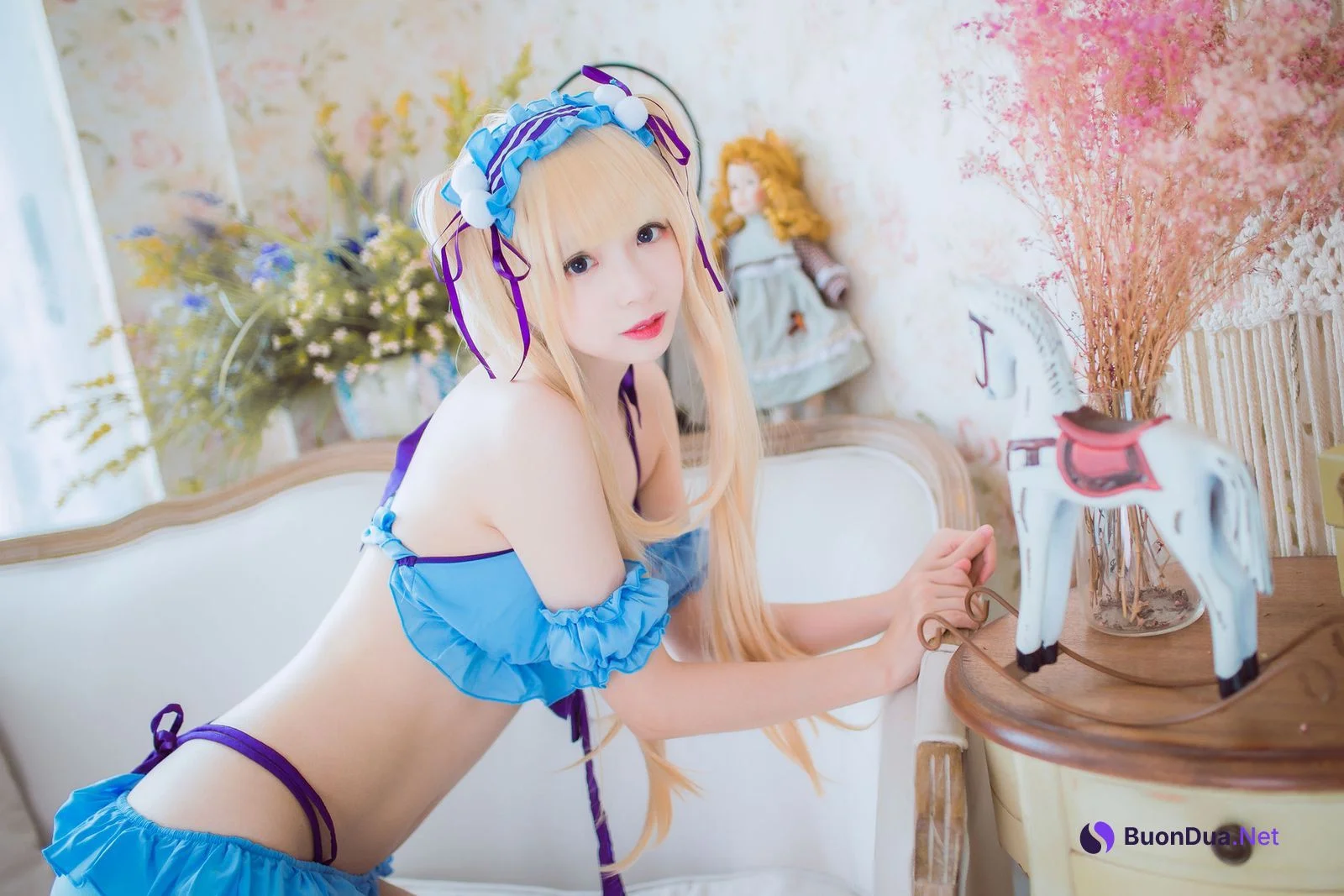 疯猫ss Cosplay 英梨梨 写真集 Eriri Saekano - Photo 13