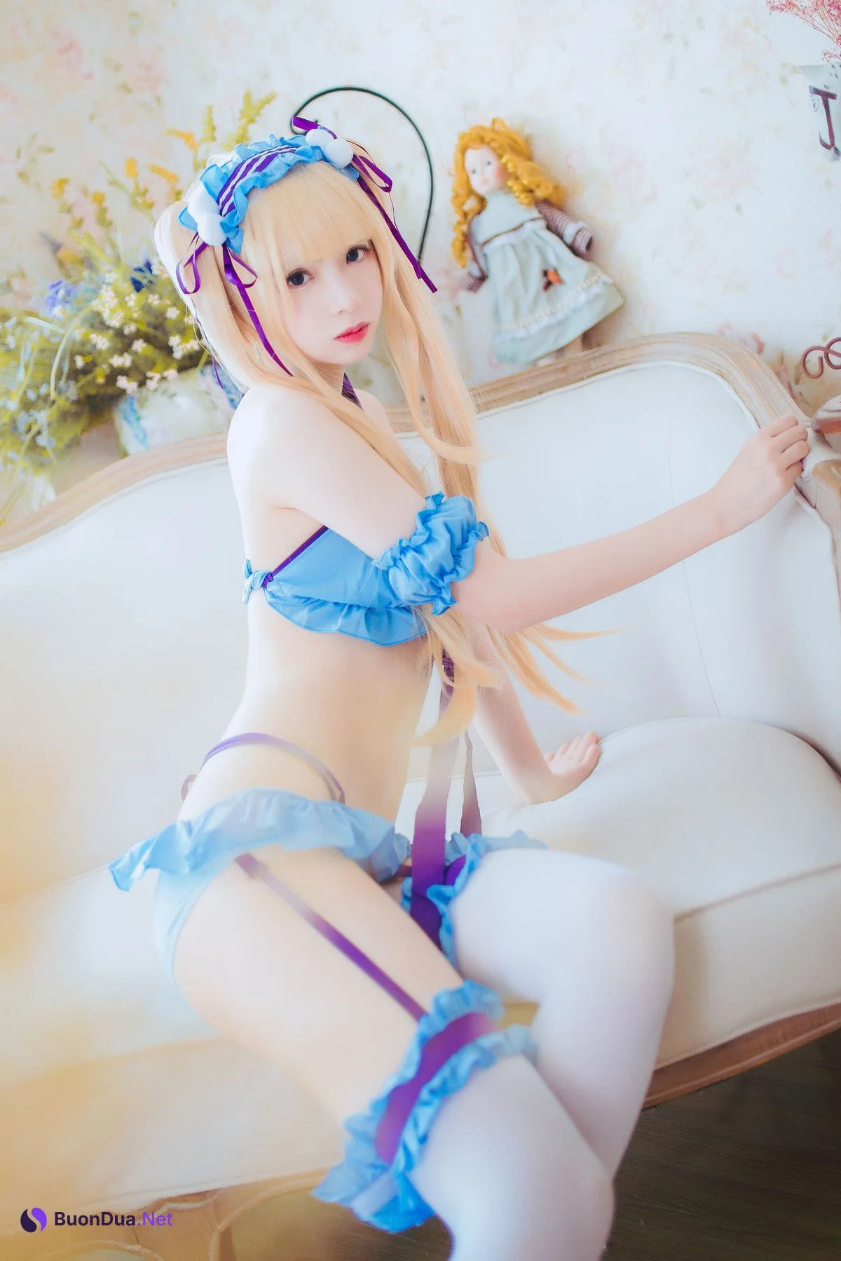 疯猫ss Cosplay 英梨梨 写真集 Eriri Saekano - Photo 14