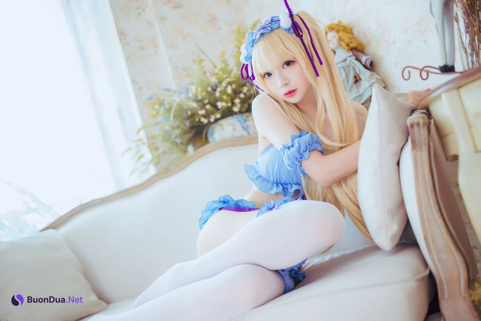 疯猫ss Cosplay 英梨梨 写真集 Eriri Saekano - Photo 5