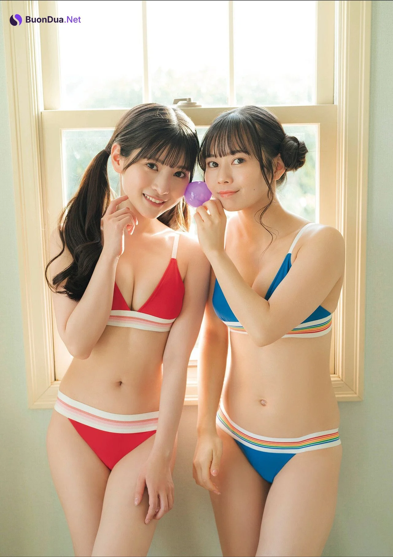 小鳥遊るい ＆ 近藤沙瑛子, STRIKE! デジタル写真集 「ふたりあそび」 Set.02 - 写真 10