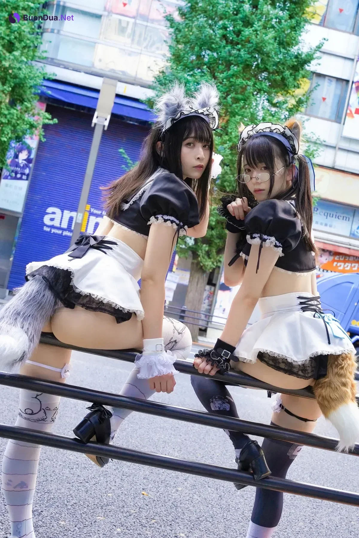 Sui Utatane うたたね翠, Mizuna Shione 水那しおね, 写真集 「野生のメイドがあらわれた！」 Set.02 - Photo 11